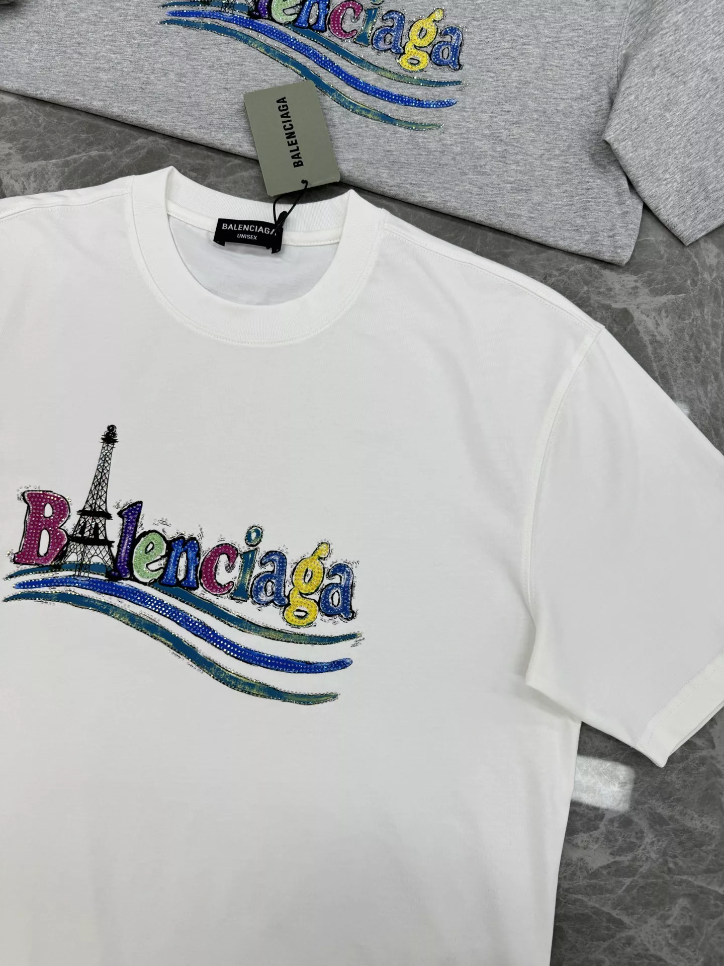 Balenciaga T-Shirts Short Sleeved For Unisex GoodFit 5648