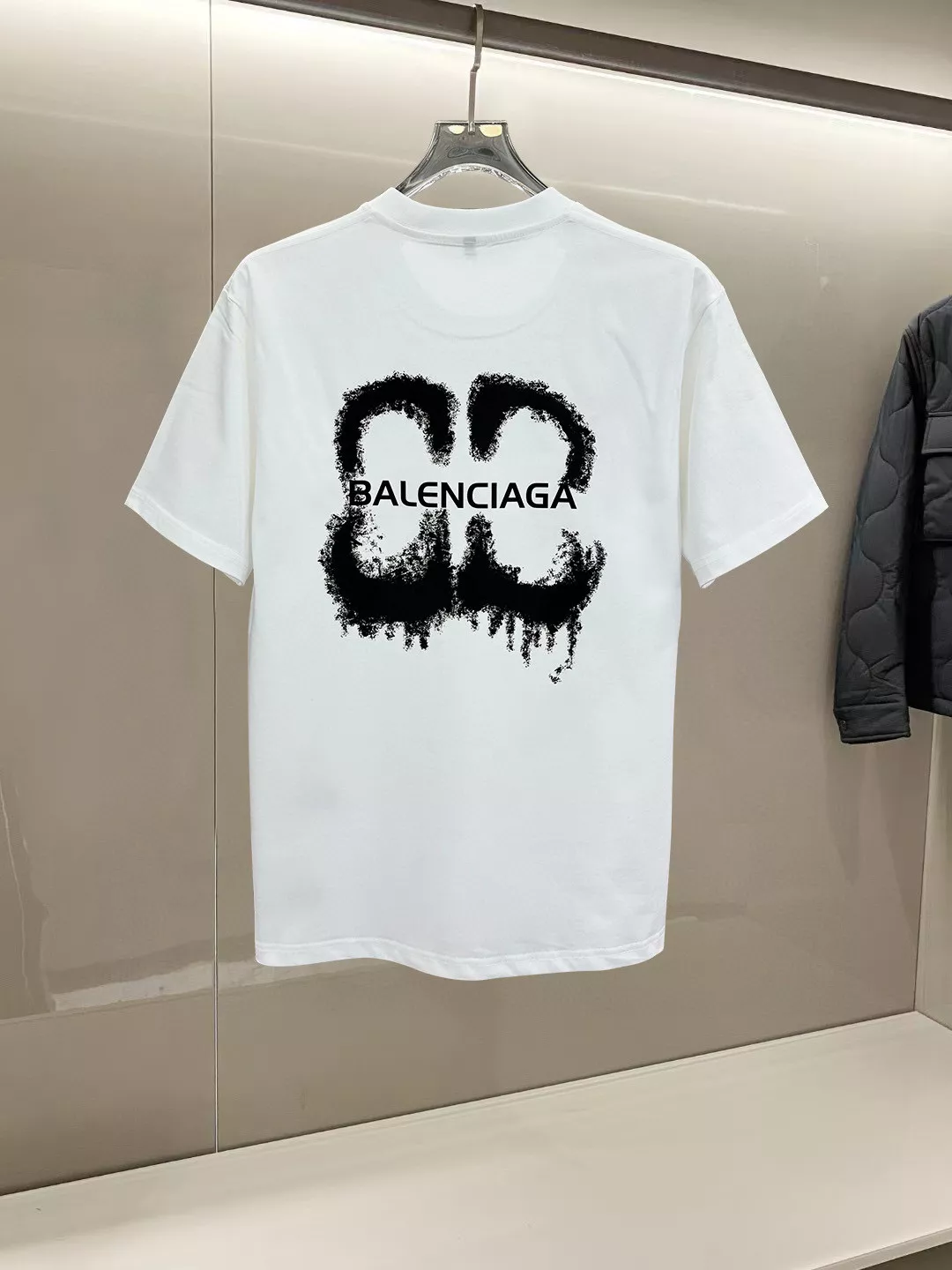 Balenciaga T-Shirts Short Sleeved For Unisex Minimalist 5601