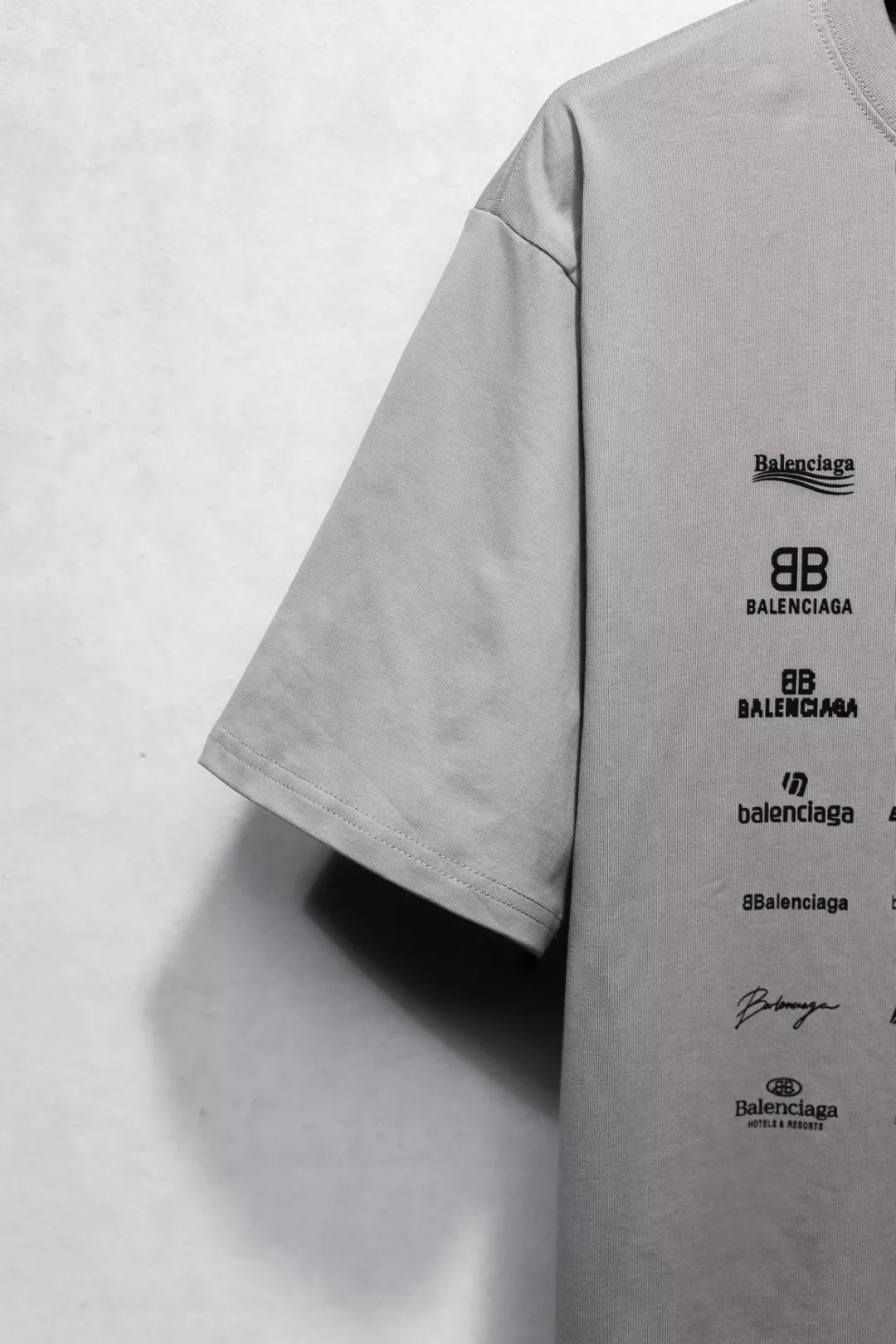 Balenciaga T-Shirts Short Sleeved For Unisex NewStyle 5313