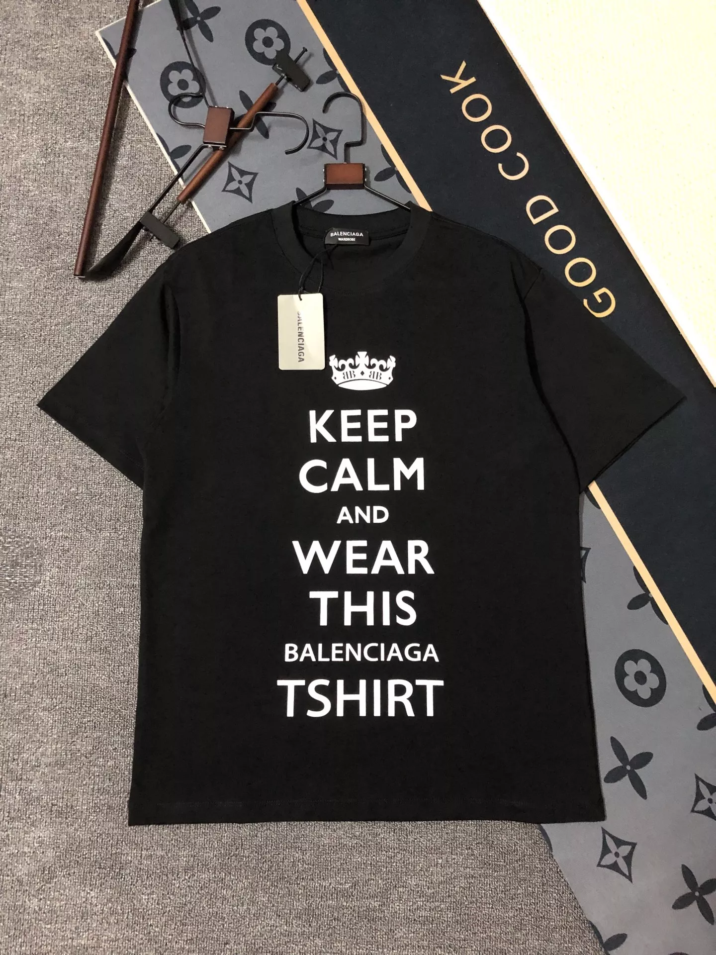 Balenciaga T-Shirts Short Sleeved For Unisex Refined 6647