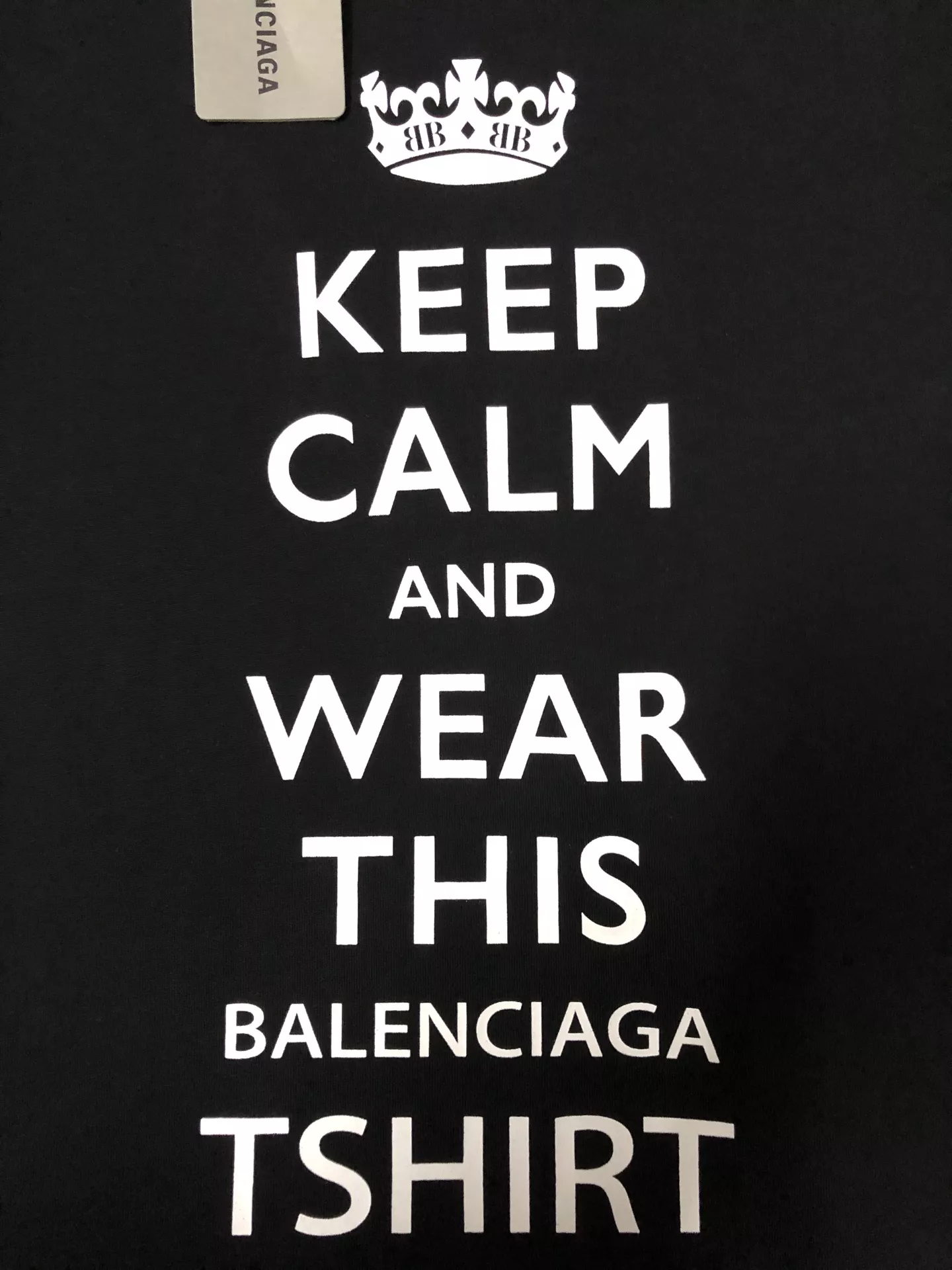 Balenciaga T-Shirts Short Sleeved For Unisex Refined 6647