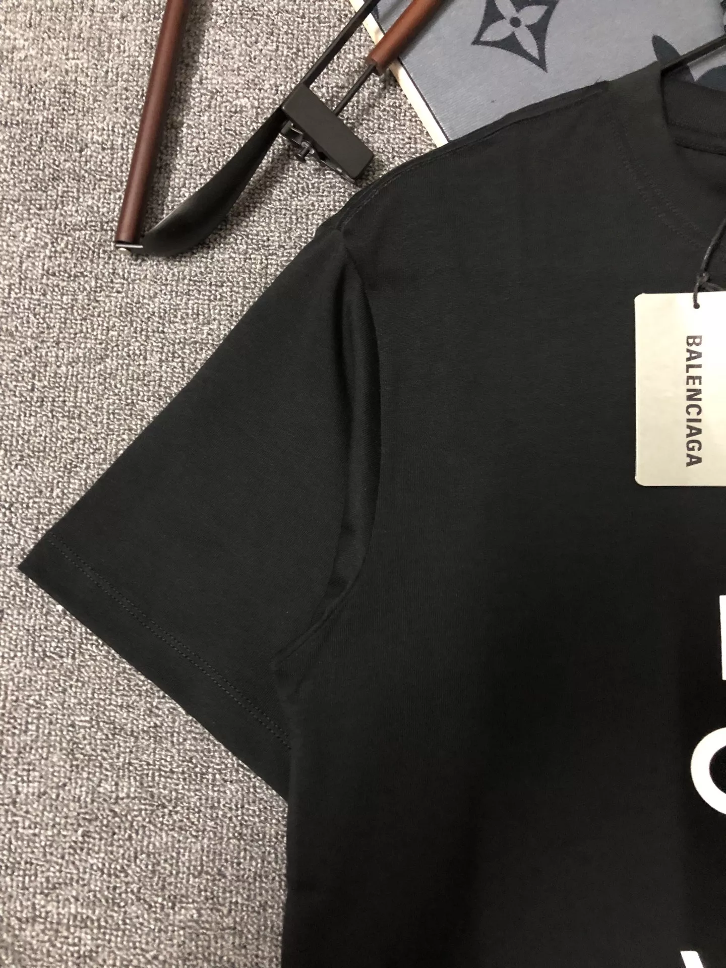 Balenciaga T-Shirts Short Sleeved For Unisex Refined 6647