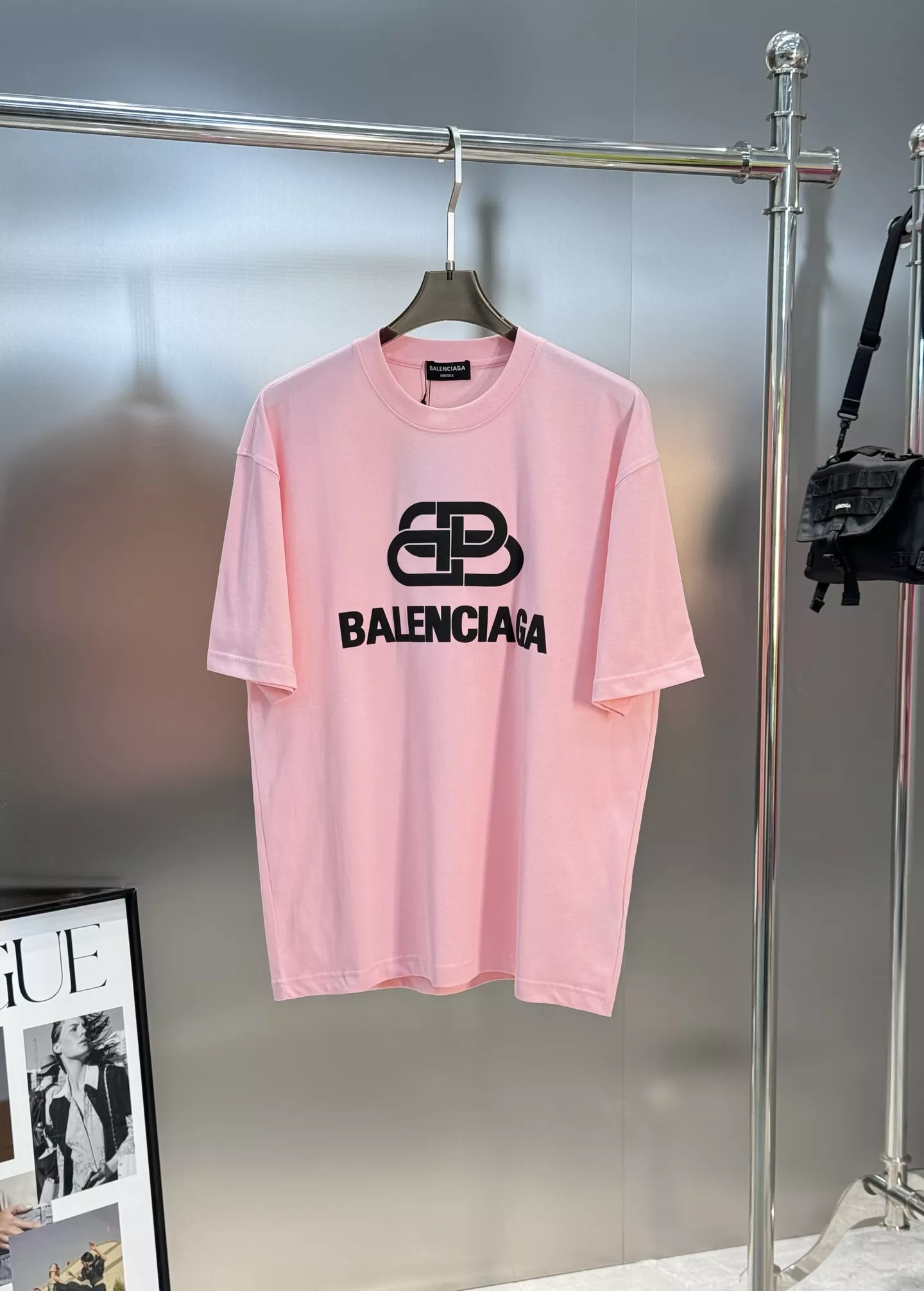 Balenciaga T-Shirts Short Sleeved For Unisex Refined 6904