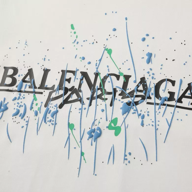 Balenciaga T-Shirts Short Sleeved For Unisex Soft 729