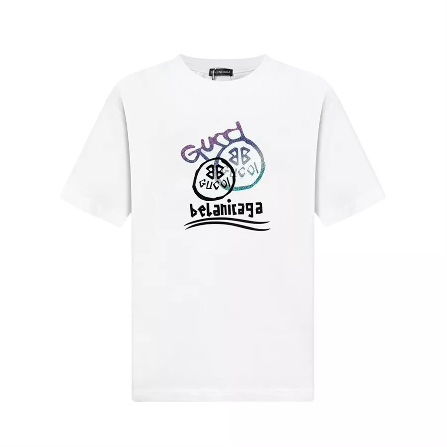 Balenciaga T-Shirts Short Sleeved For Unisex Sophisticated 9935