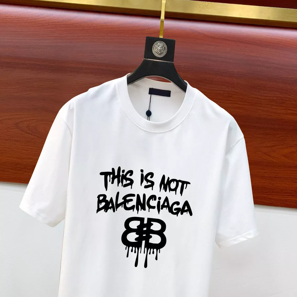 Balenciaga T-Shirts Short Sleeved For Unisex Timeless 7328