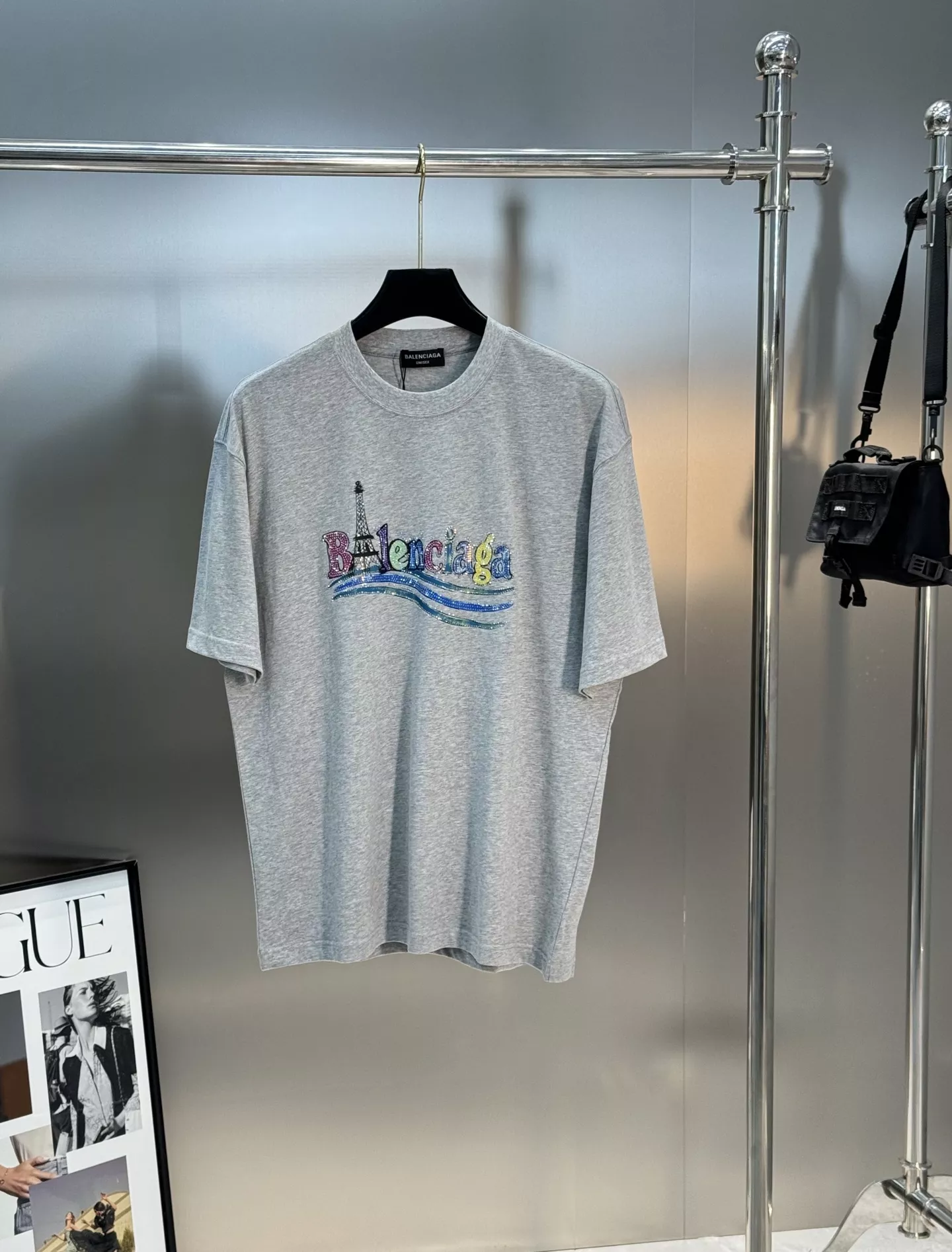 Balenciaga T-Shirts Short Sleeved For Unisex Trendsetting 4503