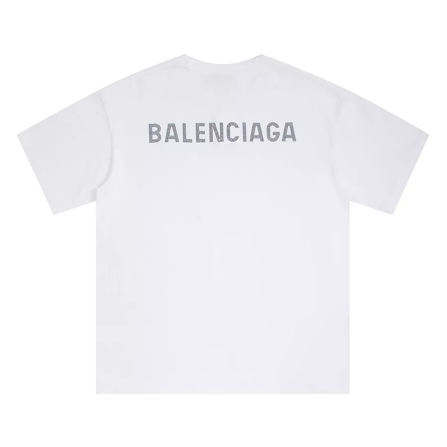 Balenciaga T-Shirts Short Sleeved For Unisex Trendy 2259