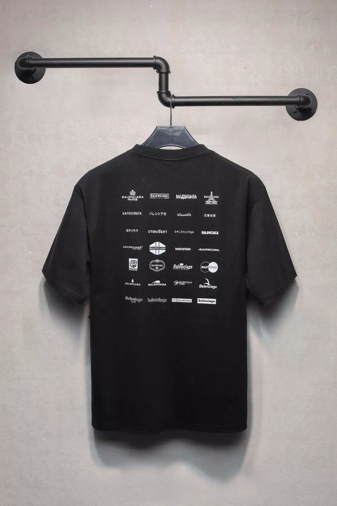 Balenciaga T-Shirts Short Sleeved For Unisex Versatile 5632