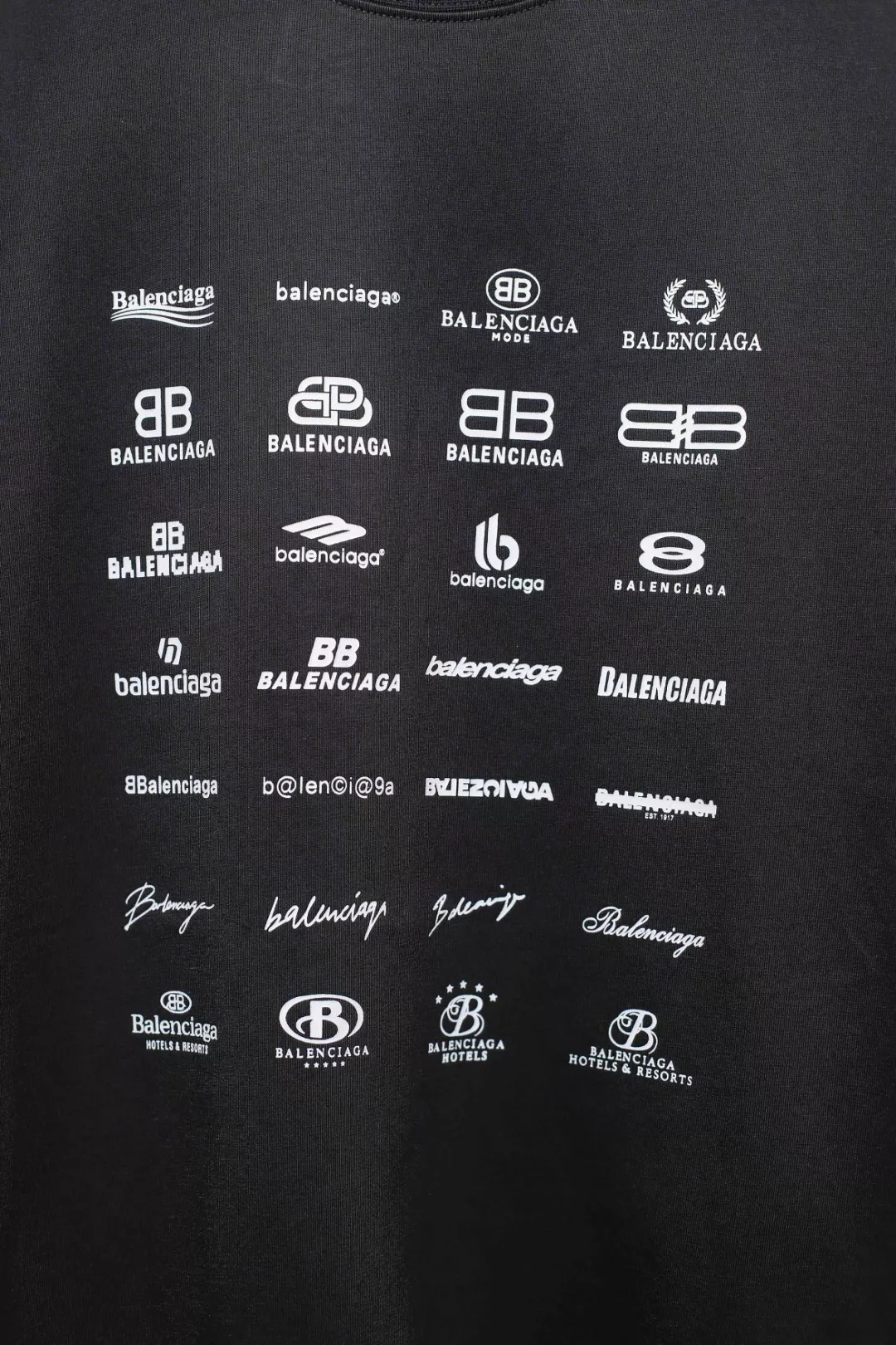 Balenciaga T-Shirts Short Sleeved For Unisex Versatile 5632