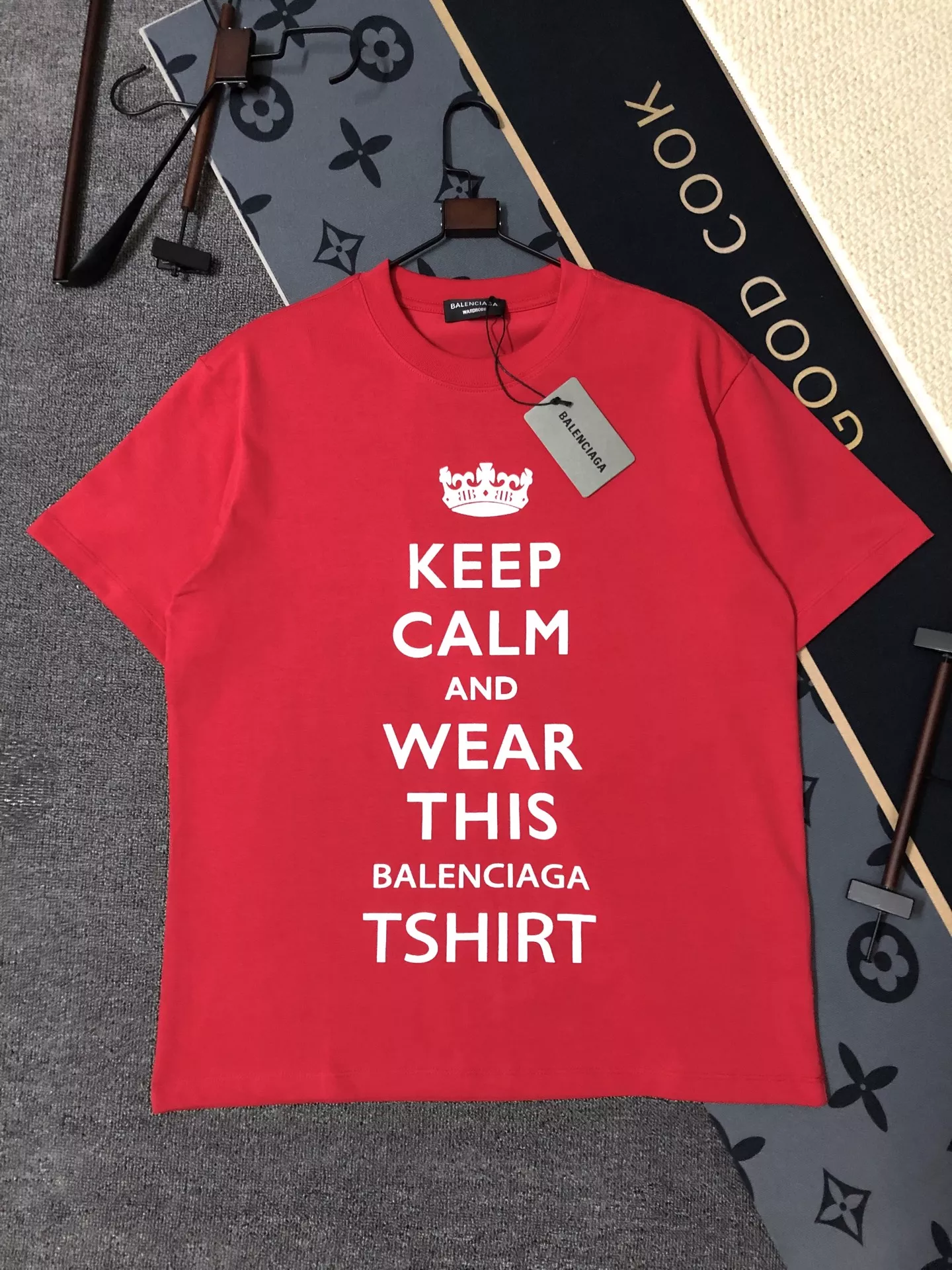 Balenciaga T-Shirts Short Sleeved For Unisex Vibrant 3989