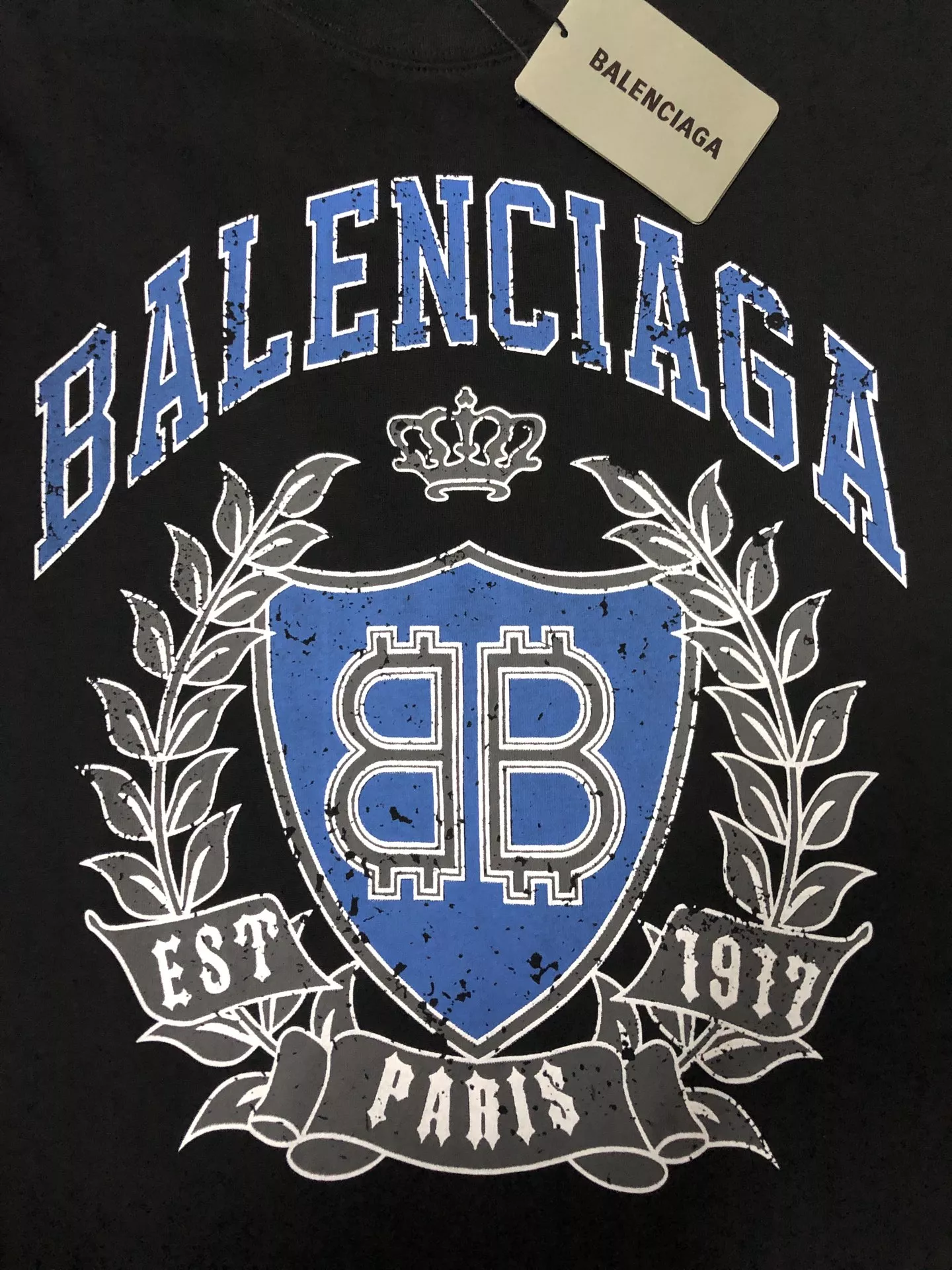 Balenciaga T-Shirts Short Sleeved For Unisex Vibrant 5401