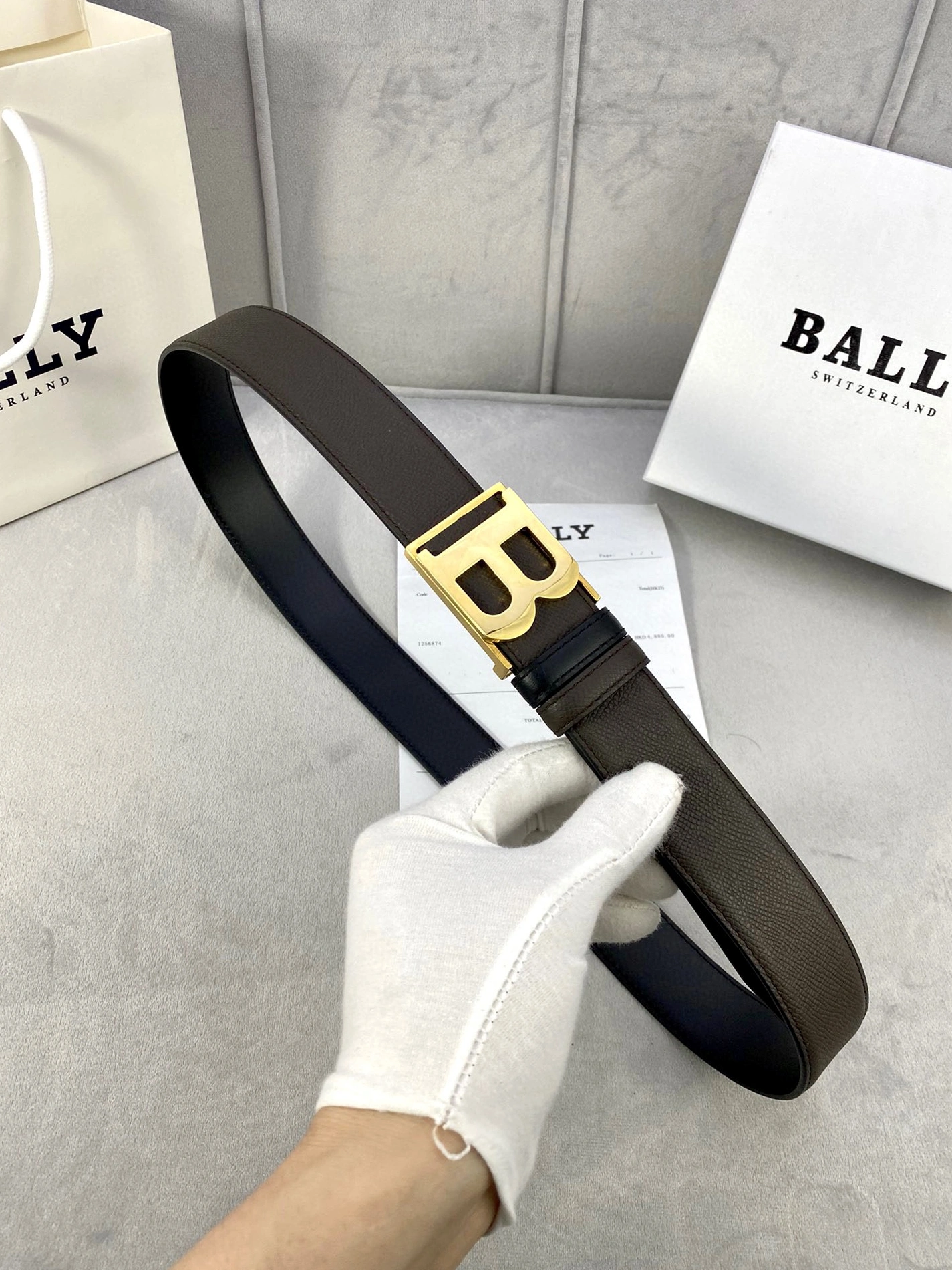 Bally AAA Quality Belts For Men Breathable 7385