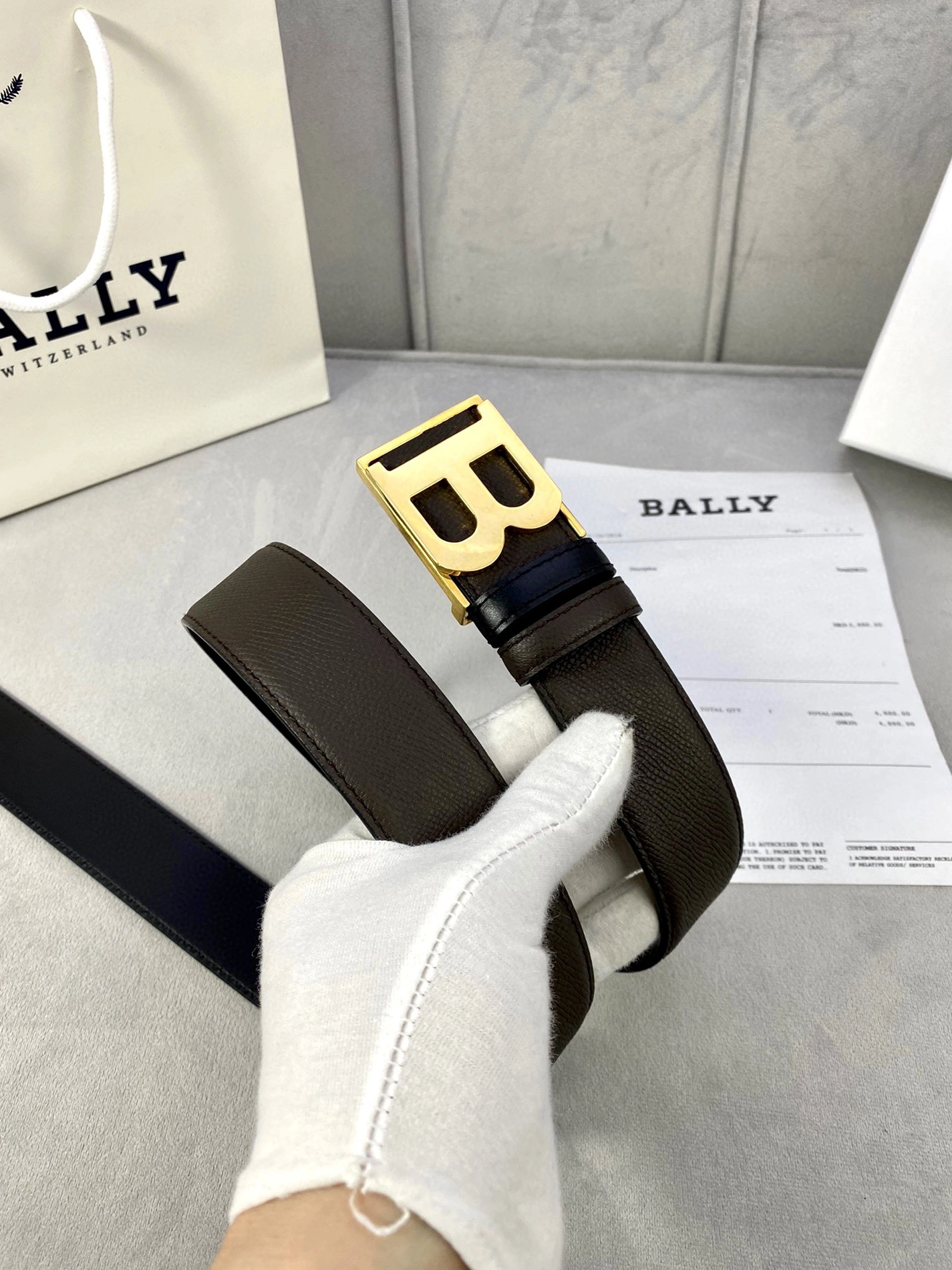 Bally AAA Quality Belts For Men Breathable 7385