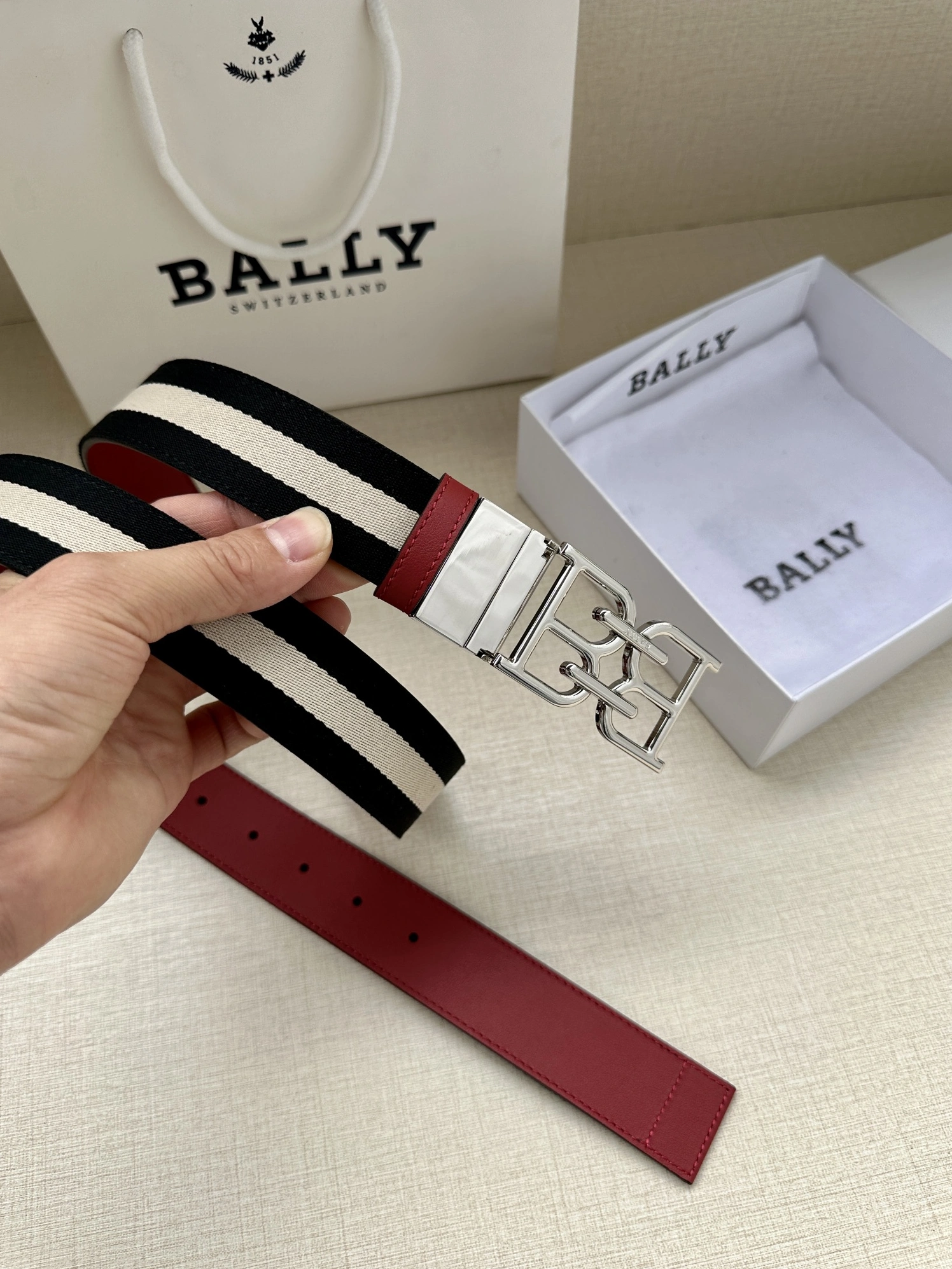 Bally AAA Quality Belts For Men Fashionable 4952