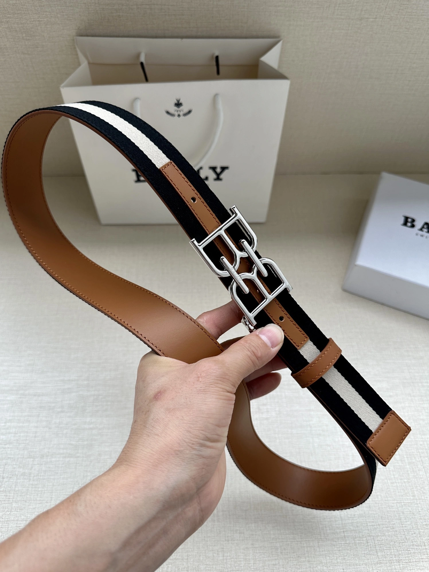Bally AAA Quality Belts For Men SmartChoice 4561