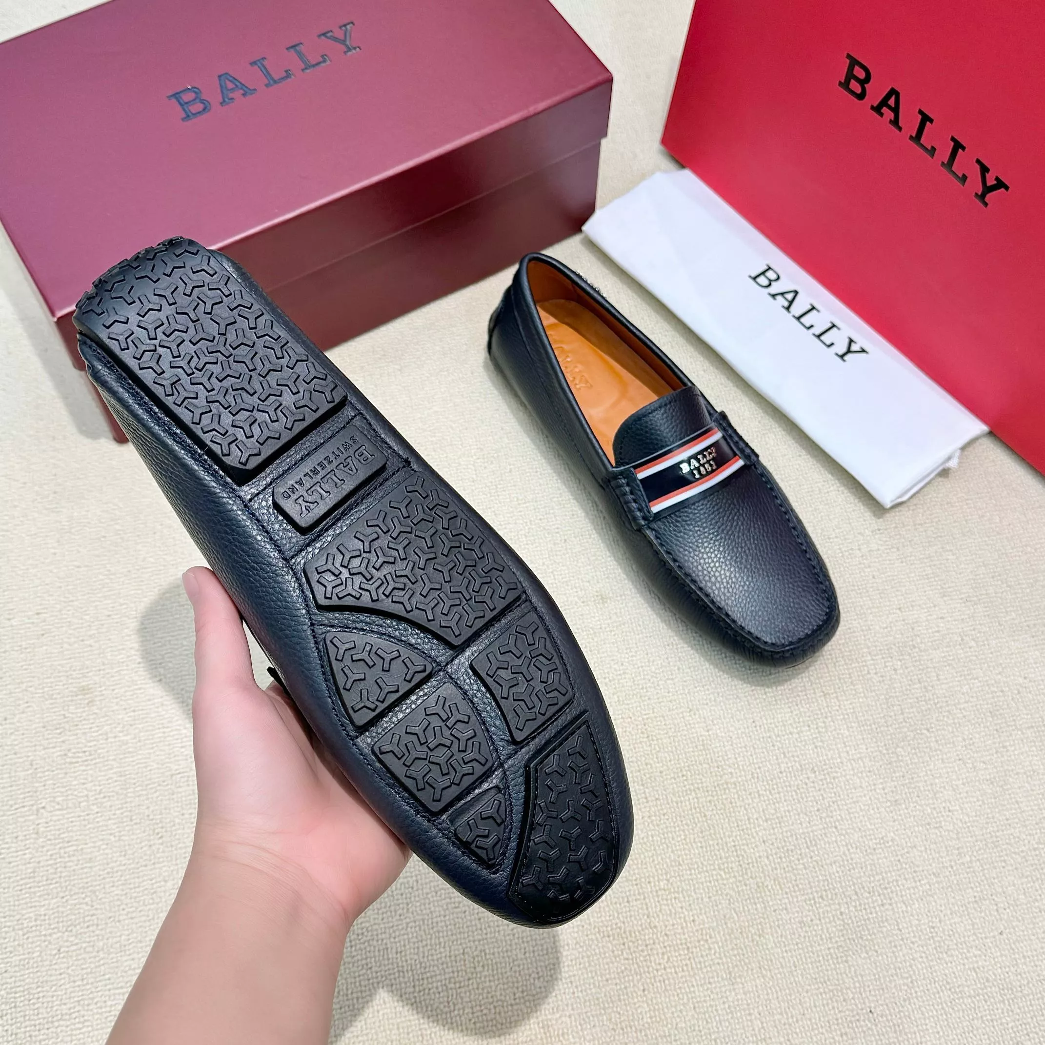 Bally Leather Shoes For Men Comfortable 2659