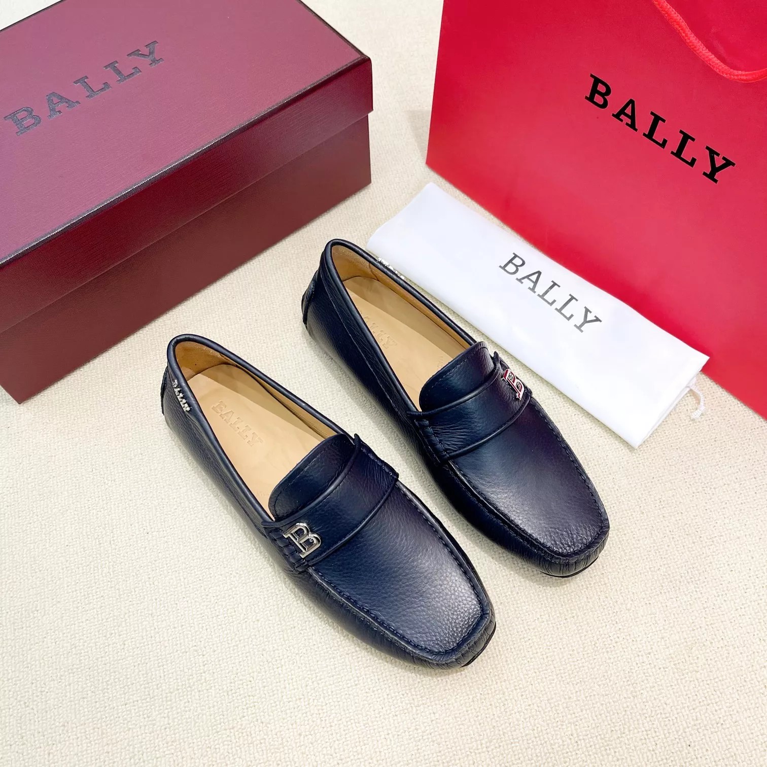 Bally Leather Shoes For Men Comfortable 982