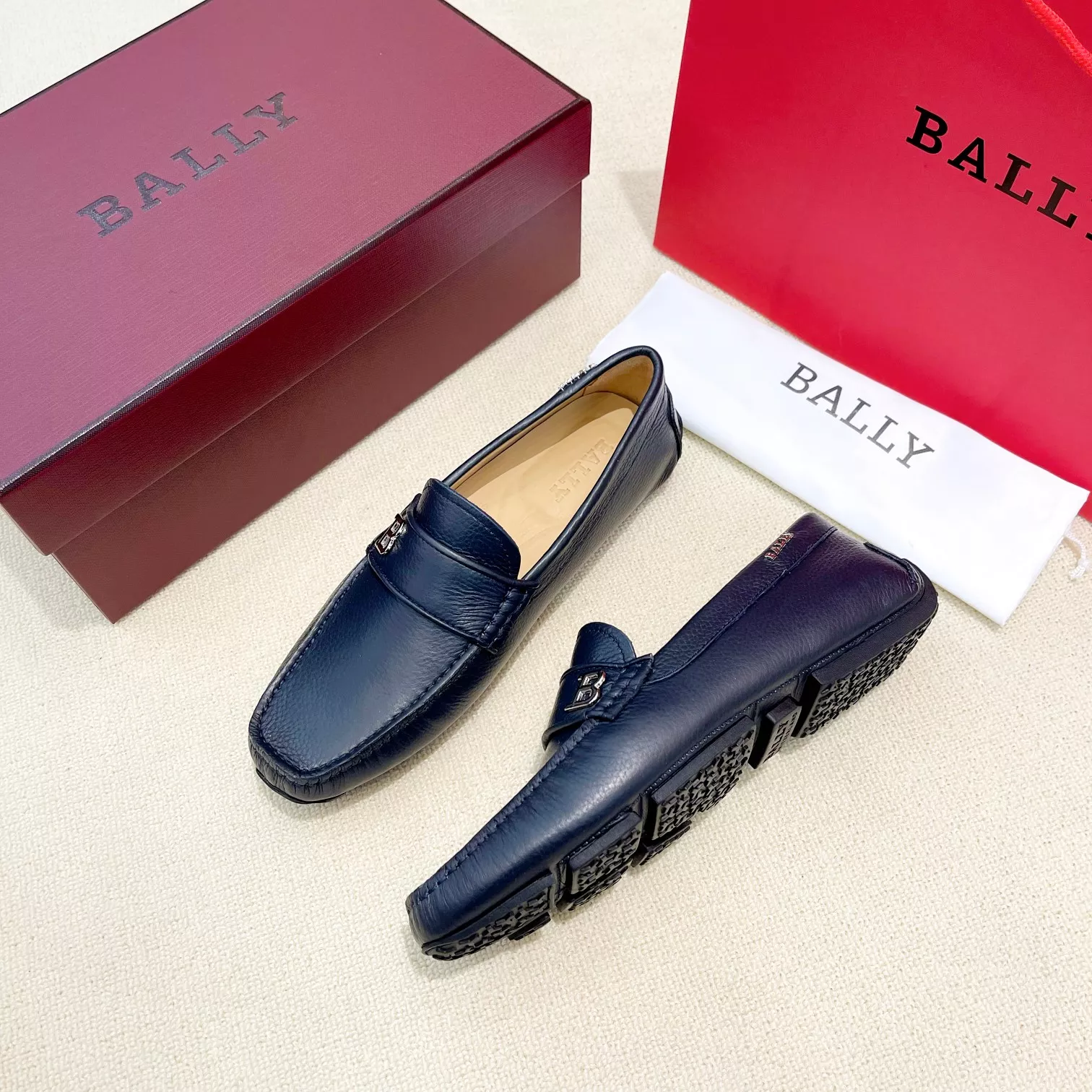 Bally Leather Shoes For Men Comfortable 982