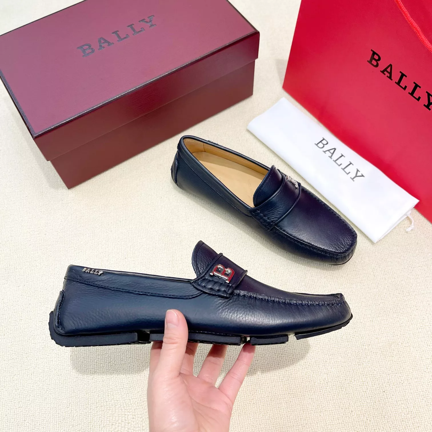 Bally Leather Shoes For Men Comfortable 982