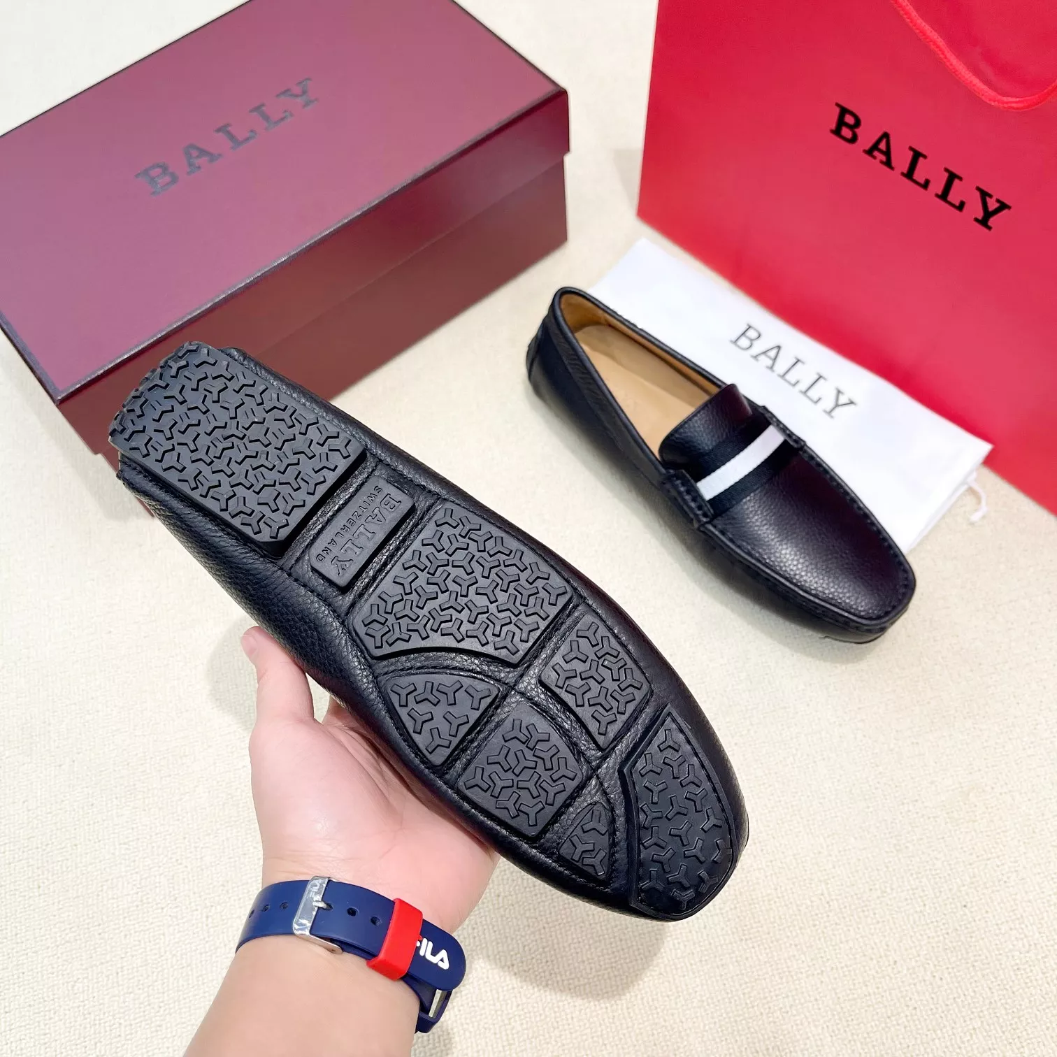 Bally Leather Shoes For Men GoAnywhere 3434