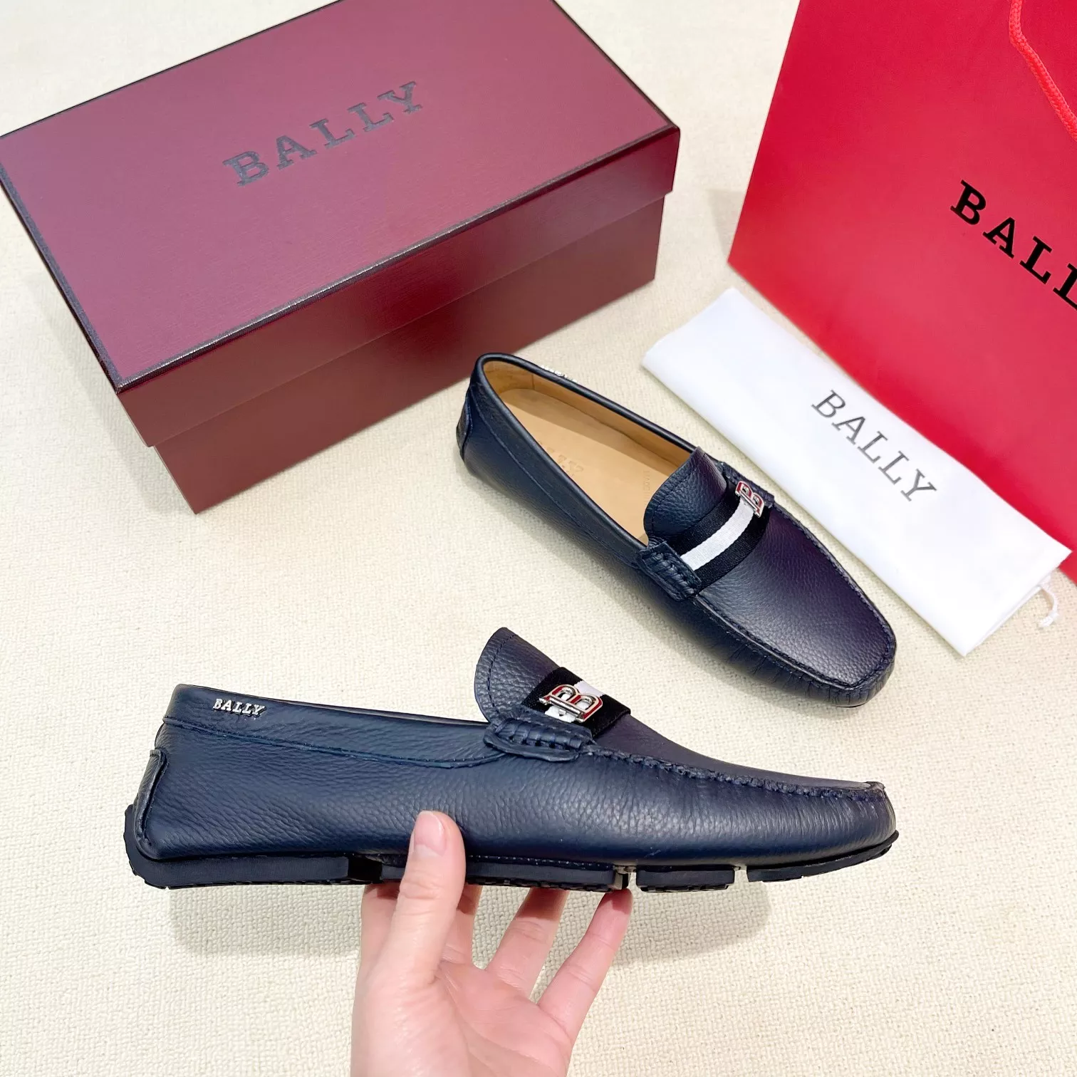 Bally Leather Shoes For Men Sophisticated 1265