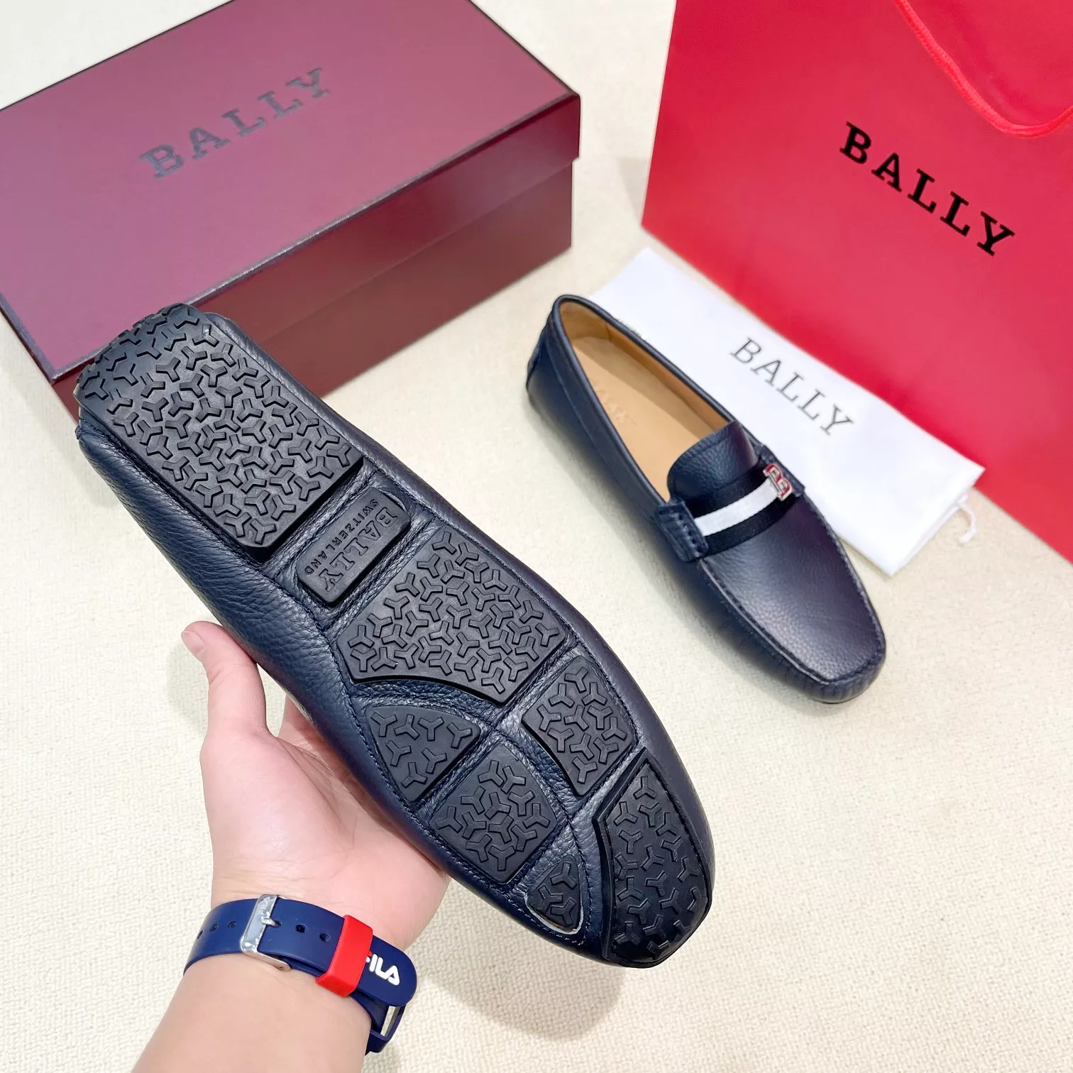 Bally Leather Shoes For Men Sophisticated 1265