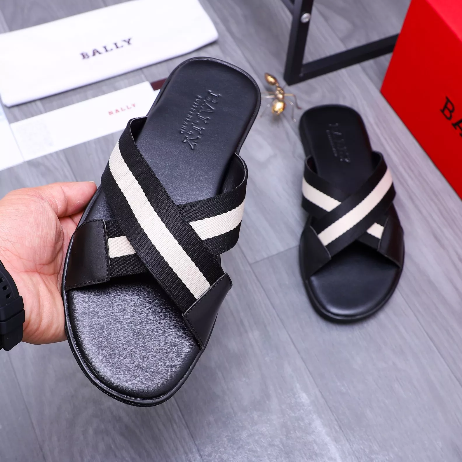 Bally Slippers For Men Compact 4503