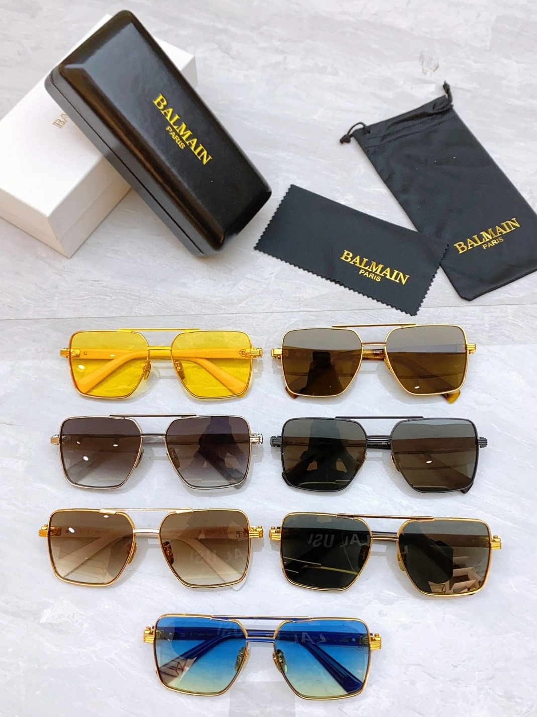 Balmain AAA Quality Sunglasses Classic 8574