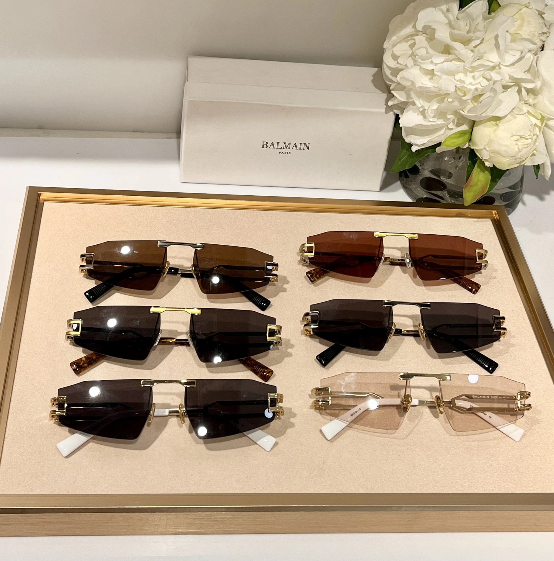 Balmain AAA Quality Sunglasses Cozy 351