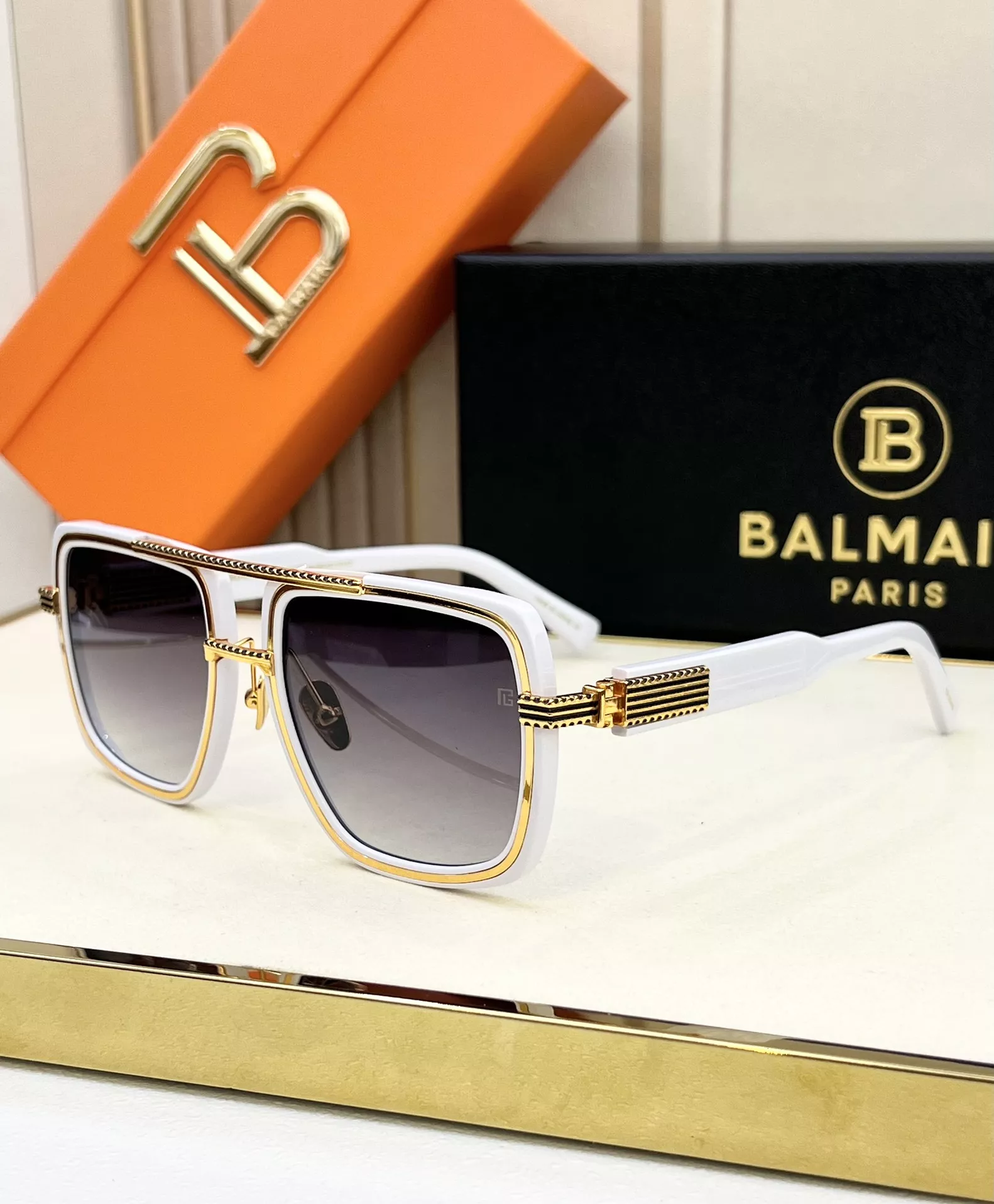 Balmain AAA Quality Sunglasses Fashionable 8262