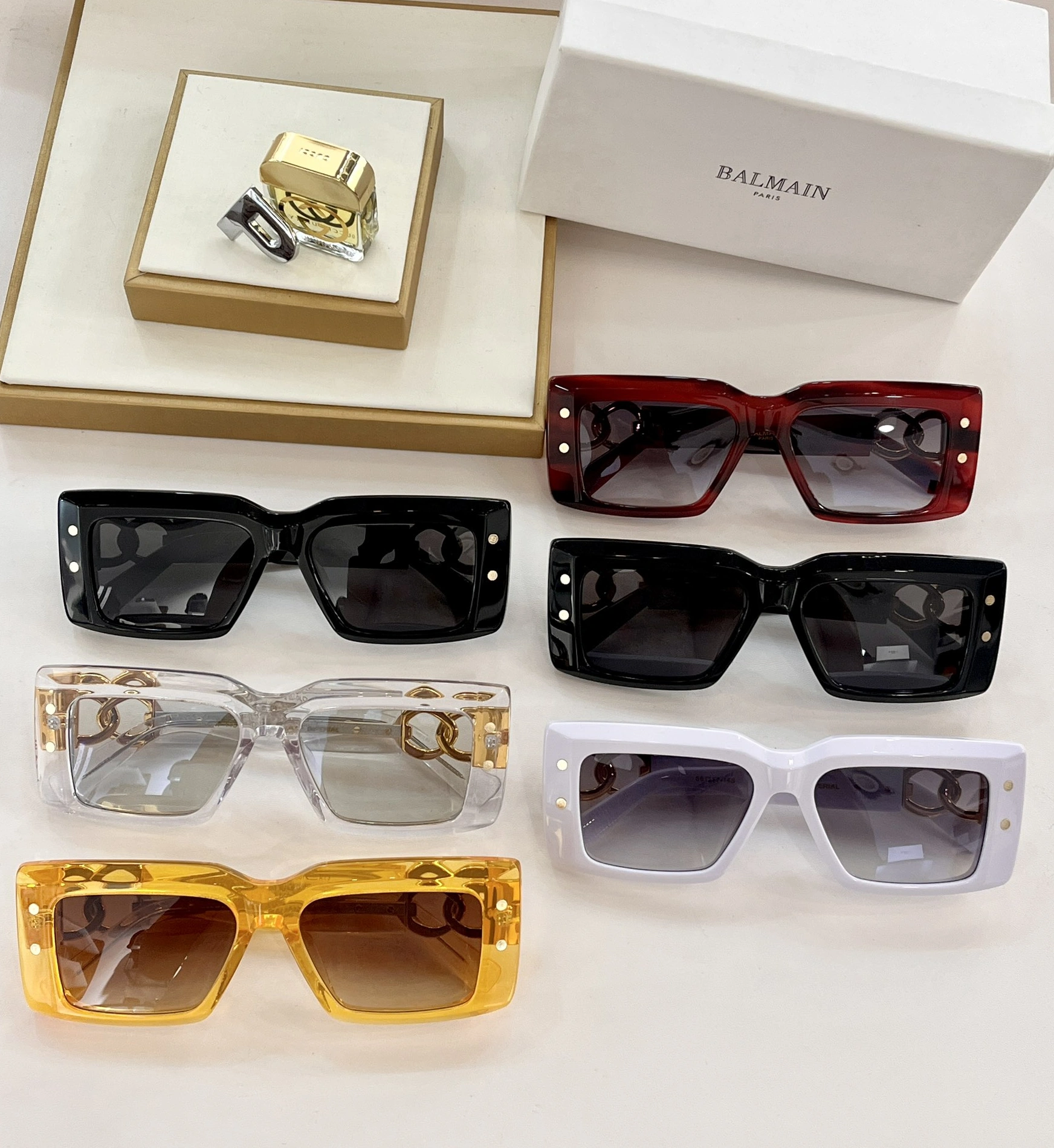 Balmain AAA Quality Sunglasses Soft 3650