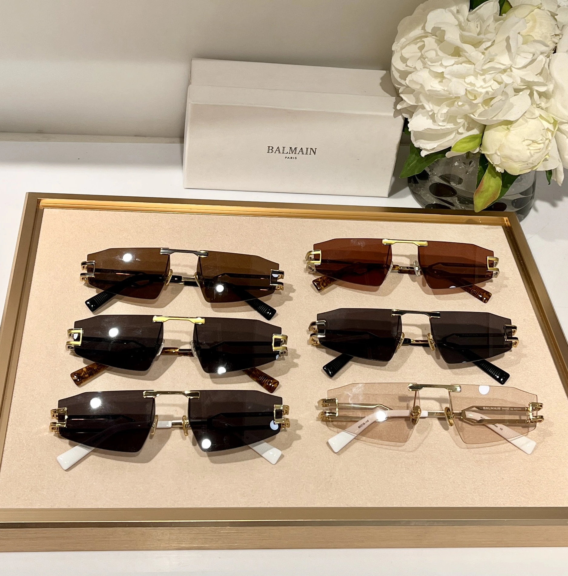 Balmain AAA Quality Sunglasses Trendy 2088