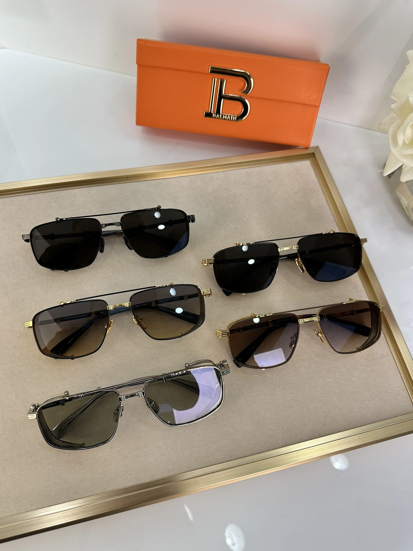 Balmain AAA Quality Sunglasses Unique 7066