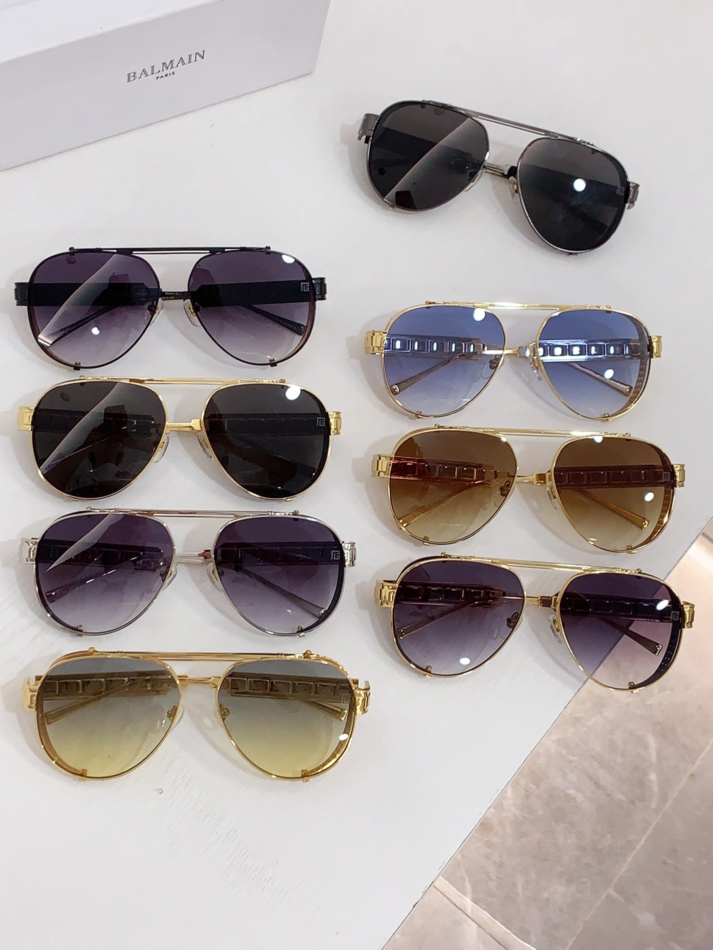 Balmain AAA Quality Sunglasses Vibrant 2839