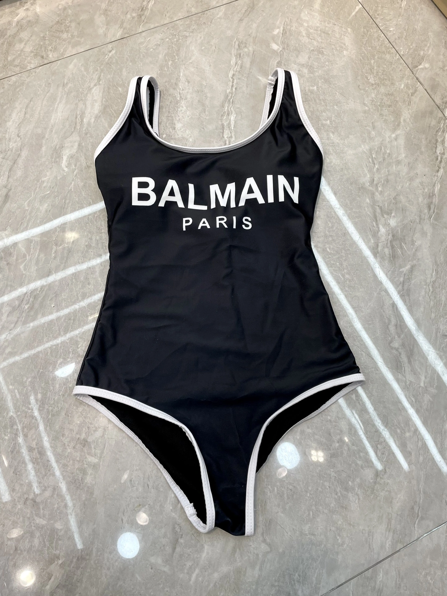 Balmain Bathing Suits Sleeveless For Women Lightweight 1006