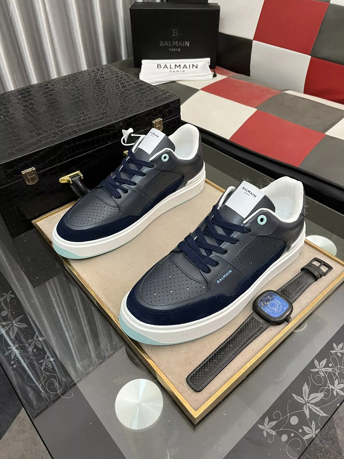 Balmain Casual Shoes For Men Affordable 9892