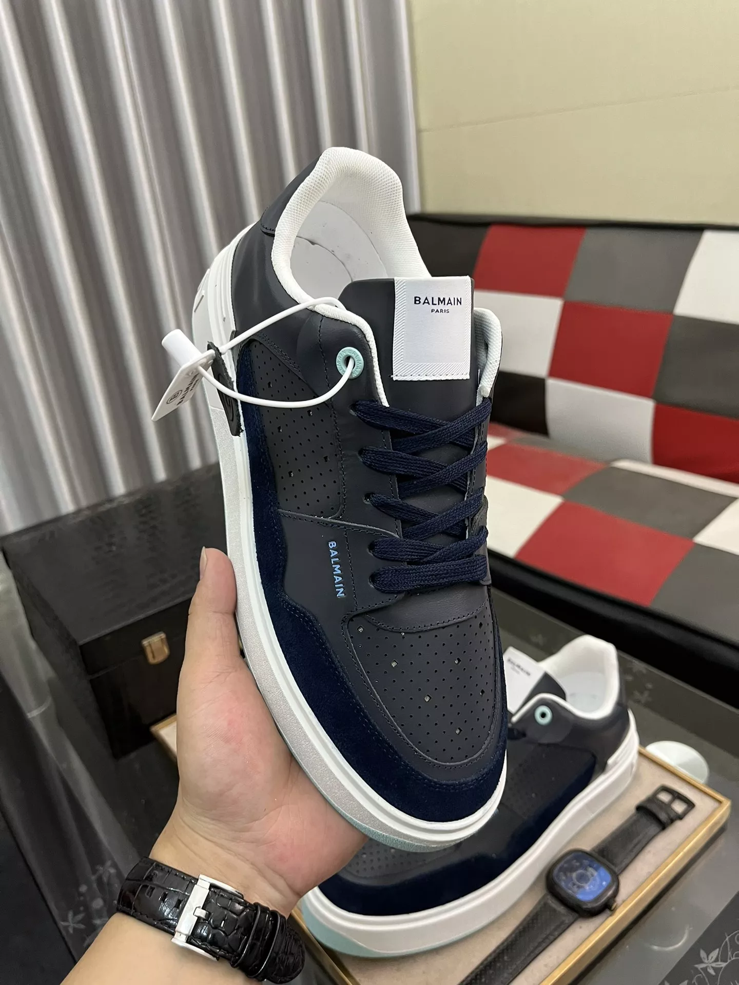 Balmain Casual Shoes For Men Affordable 9892