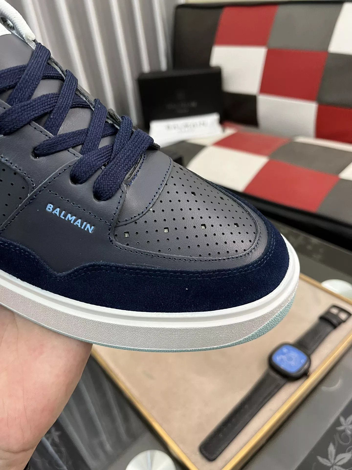 Balmain Casual Shoes For Men Affordable 9892