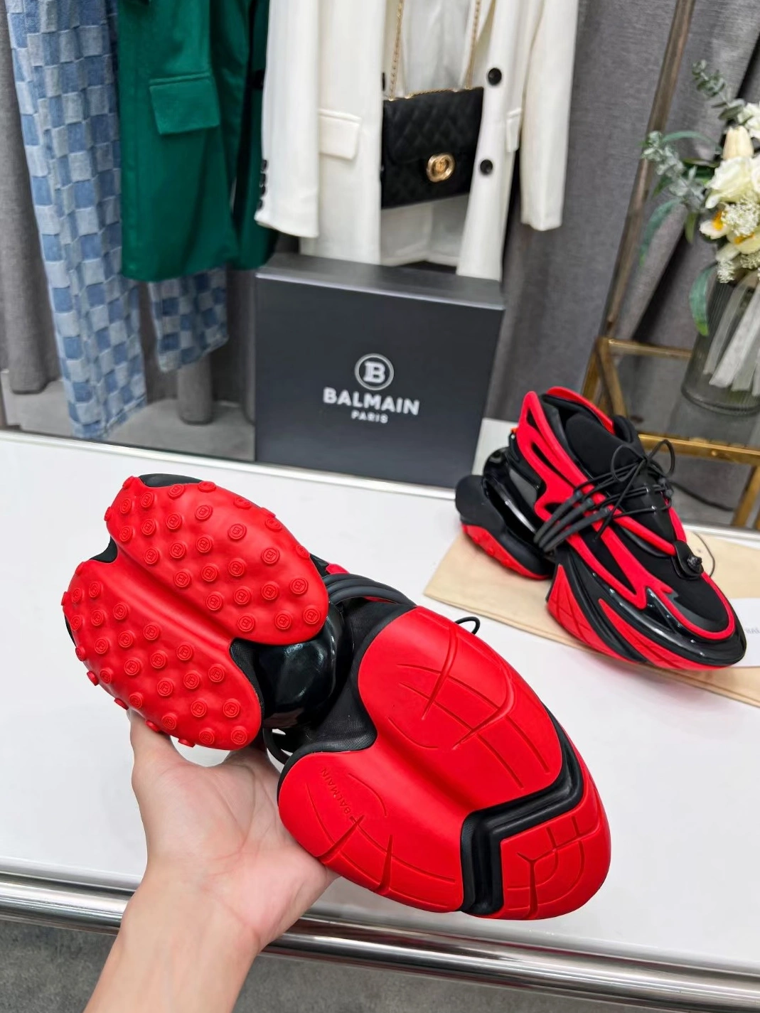 Balmain Casual Shoes For Men Trendsetting 3767