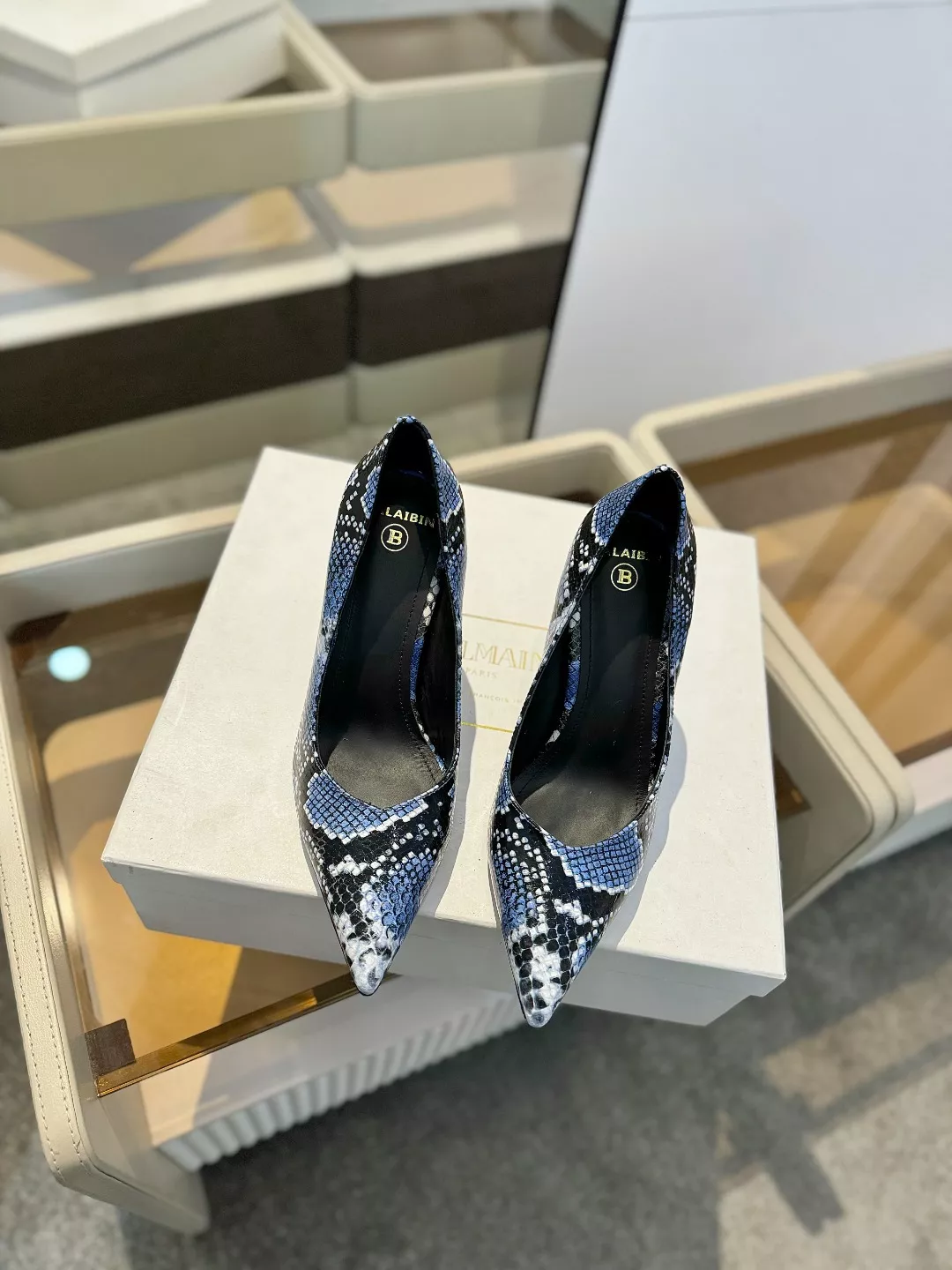 Balmain High-Heeled Shoes For Women Trendy 7209