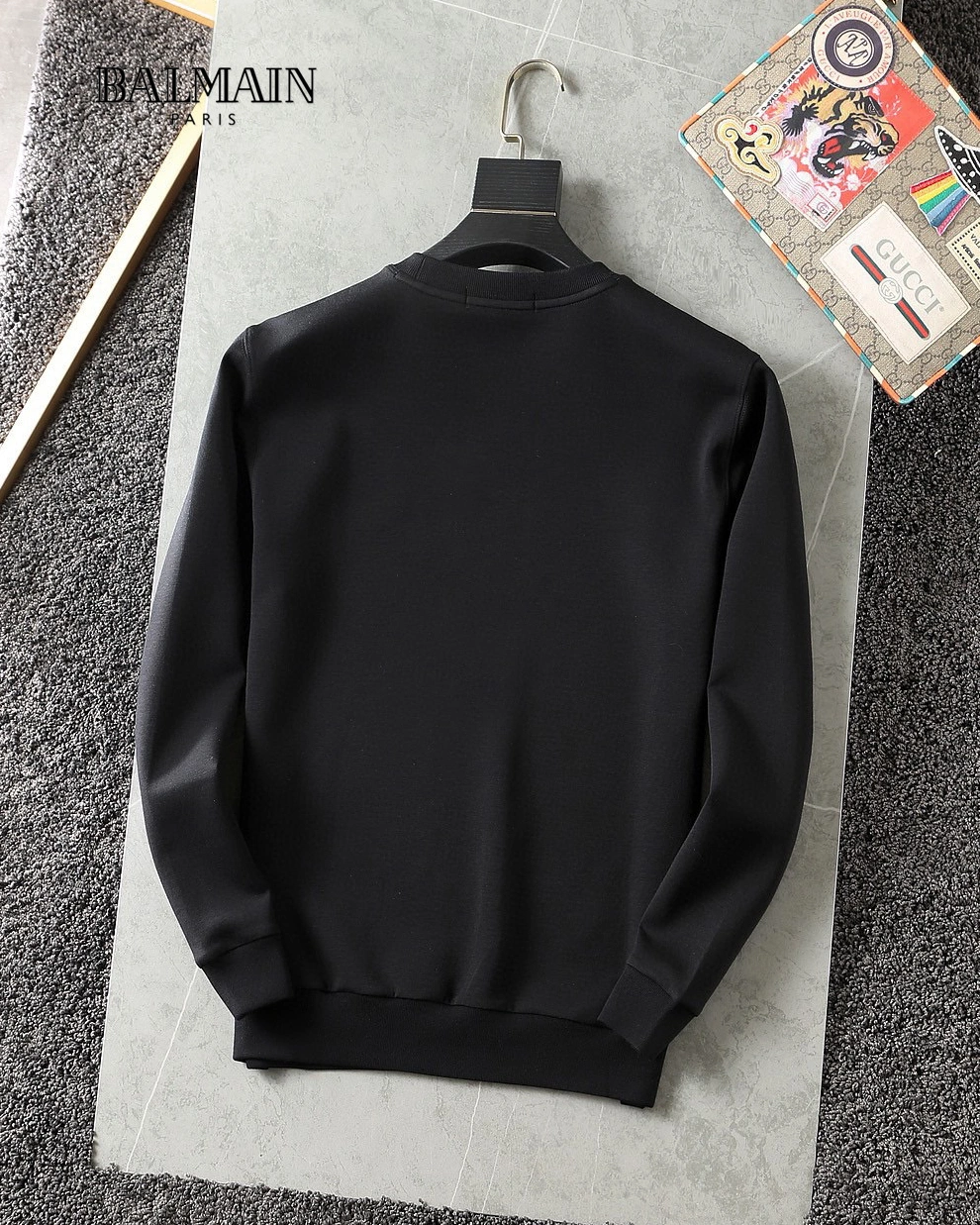 Balmain Hoodies Long Sleeved For Men EyeCatching 6734