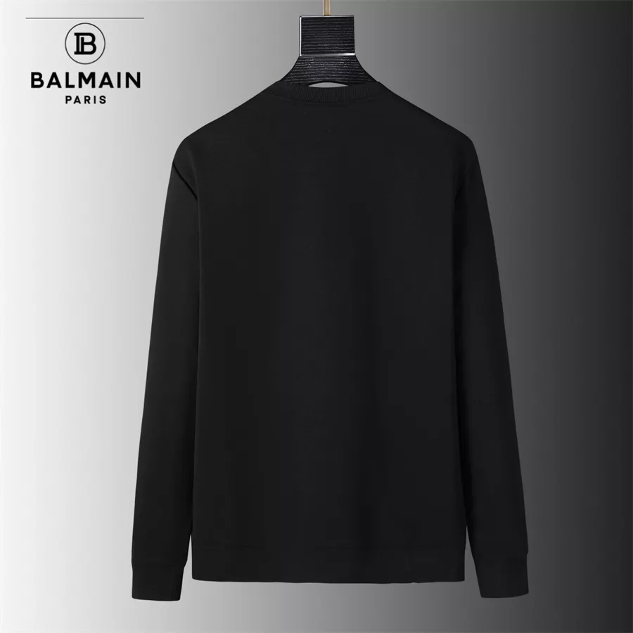 Balmain Hoodies Long Sleeved For Men Resilient 5802
