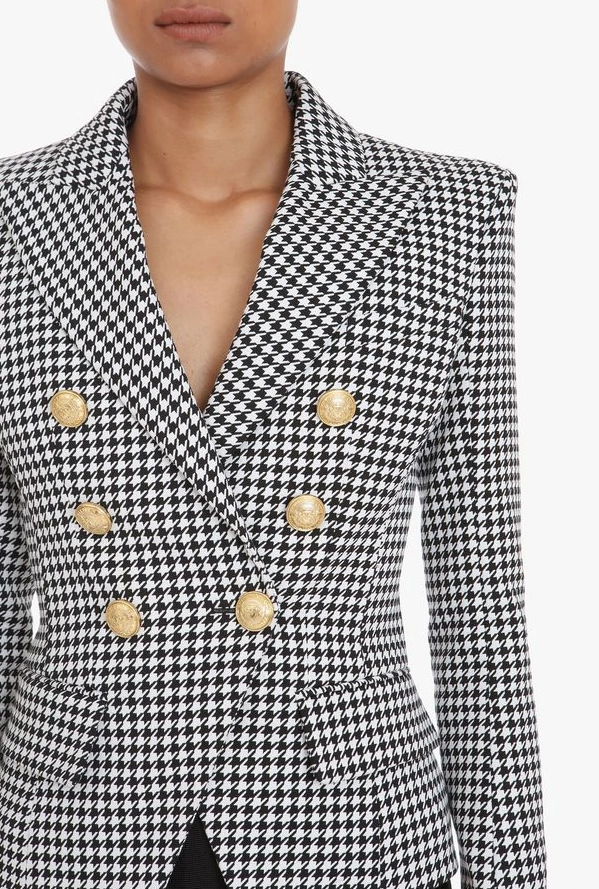 Balmain Jackets Long Sleeved For Women Durable 4849