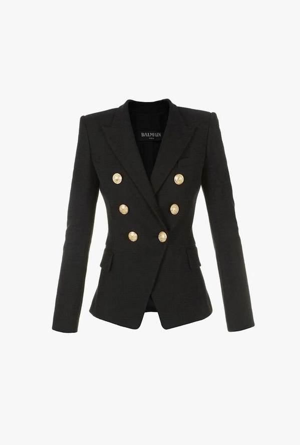 Balmain Jackets Long Sleeved For Women Lightweight 3038