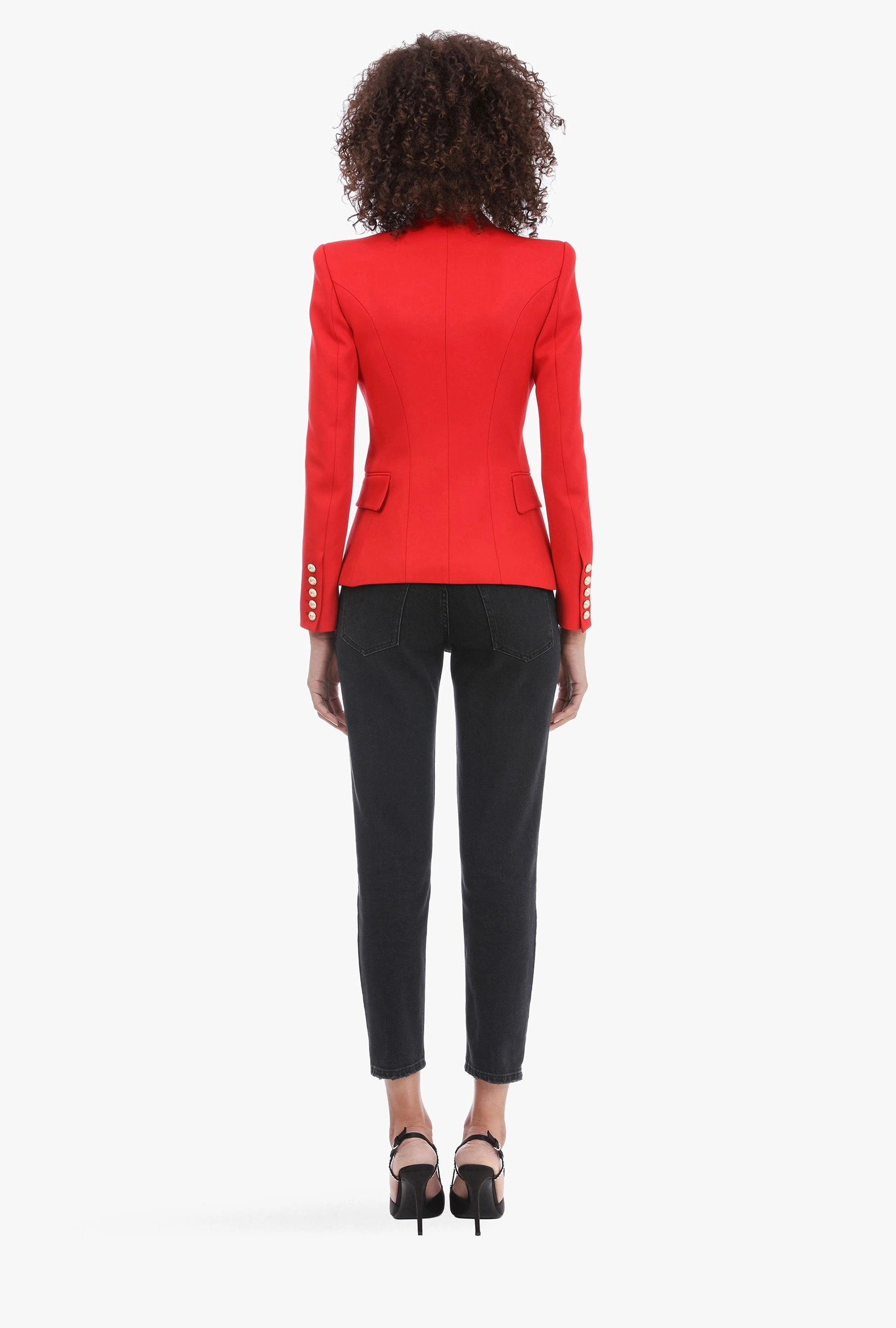 Balmain Jackets Long Sleeved For Women Stylish 5727