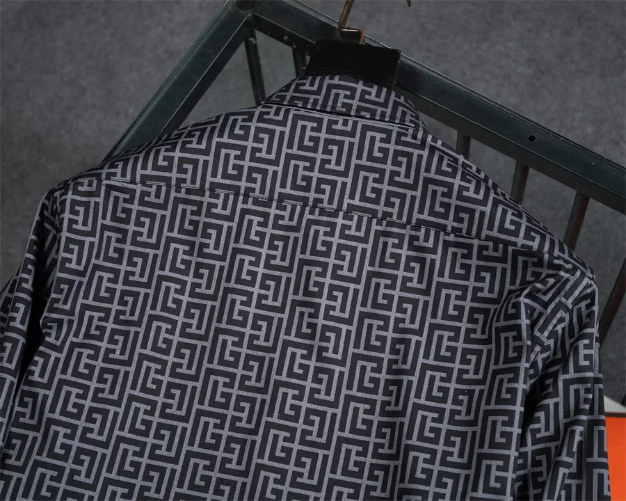 Balmain Shirts Long Sleeved For Men Trendy 5742