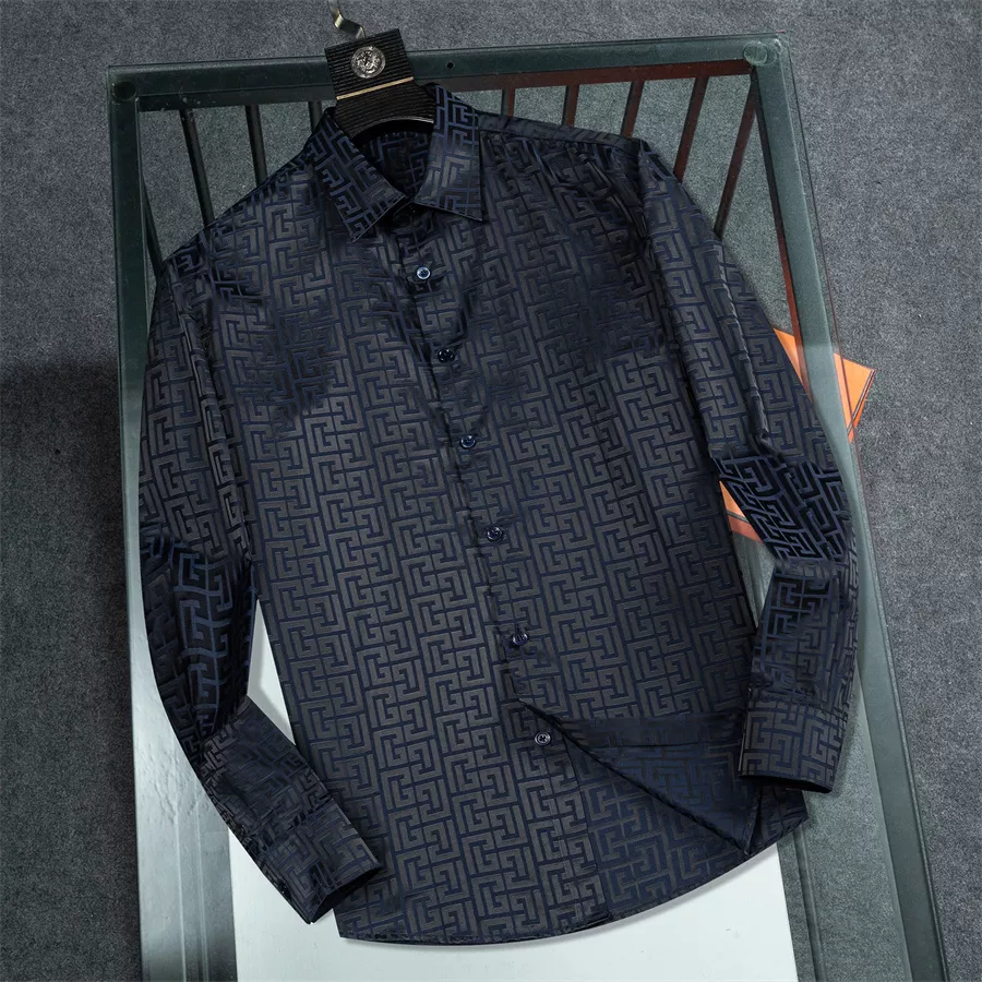 Balmain Shirts Long Sleeved For Men Unique 3479