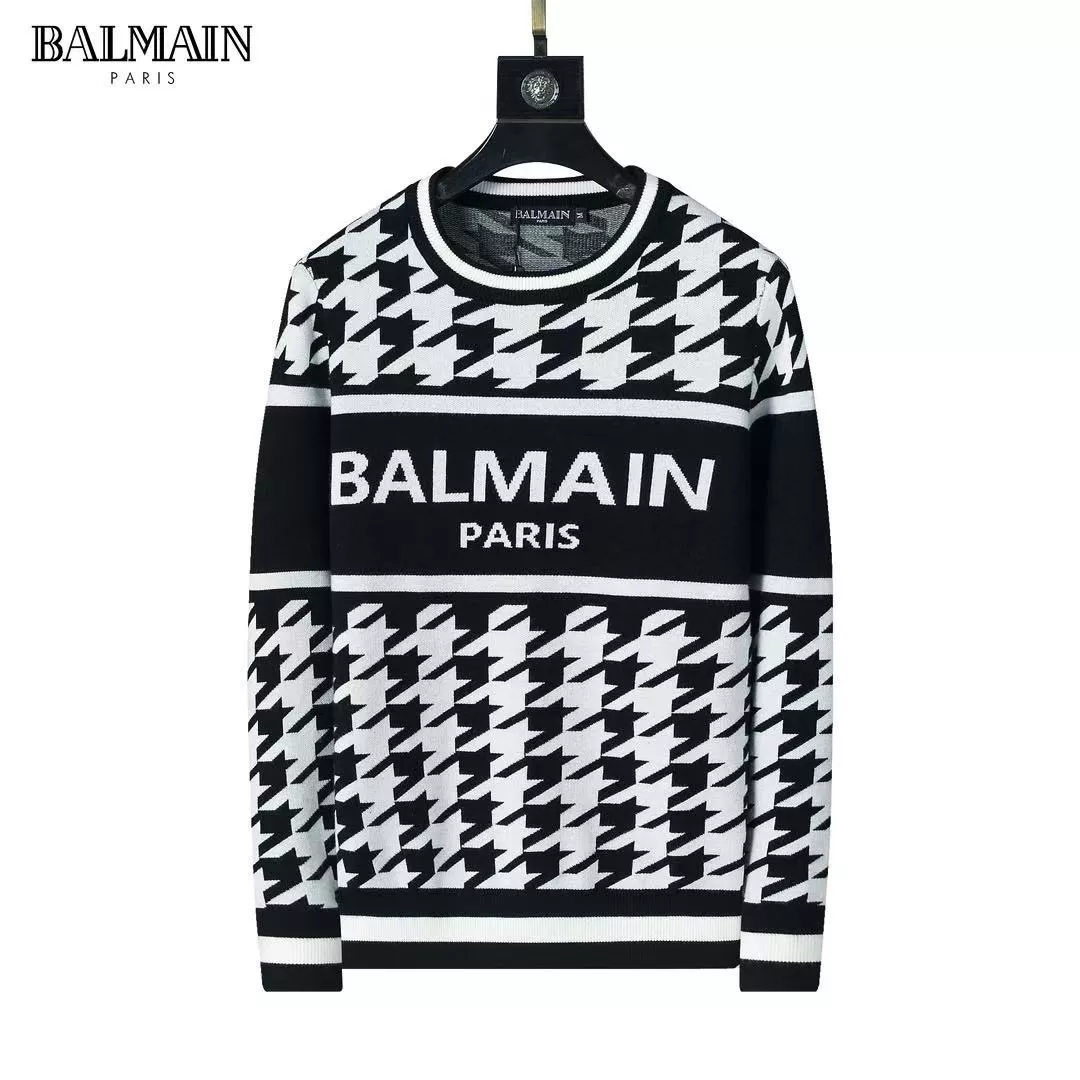 Balmain Sweaters Long Sleeved For Men Efficient 8139