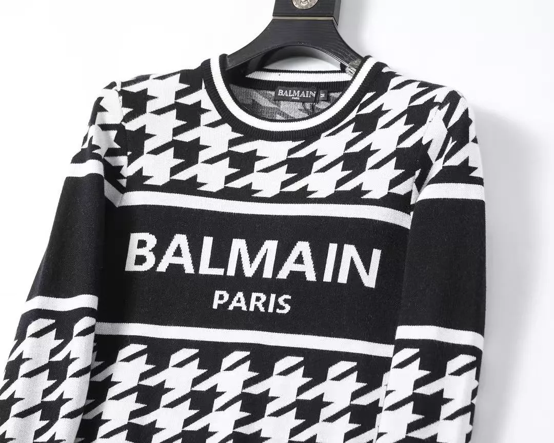 Balmain Sweaters Long Sleeved For Men Efficient 8139